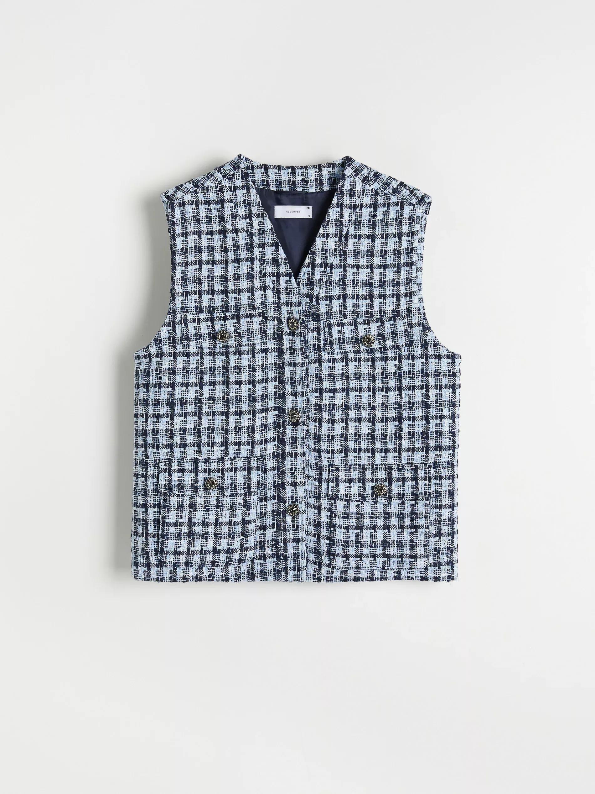 LADIES` VEST MULTICOLOR, , large image number 3