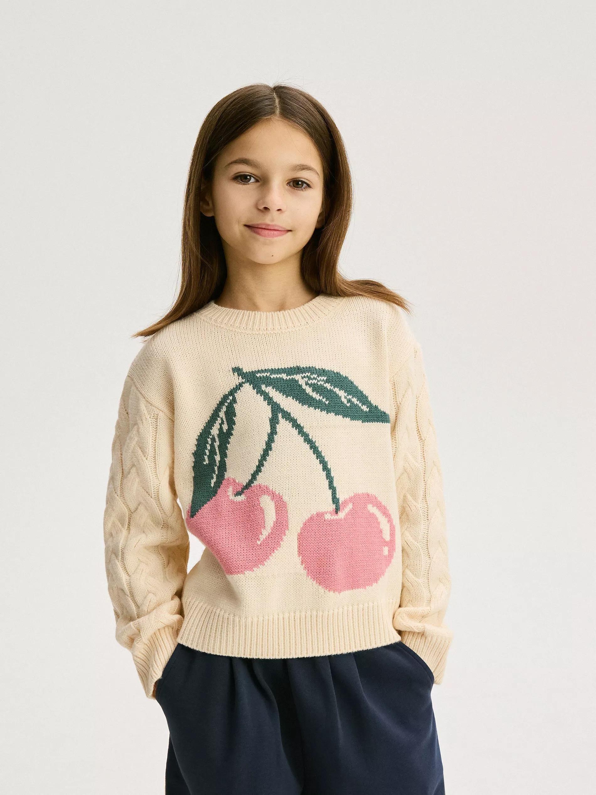 Multicolour Sweater With Applique, , large image number 3