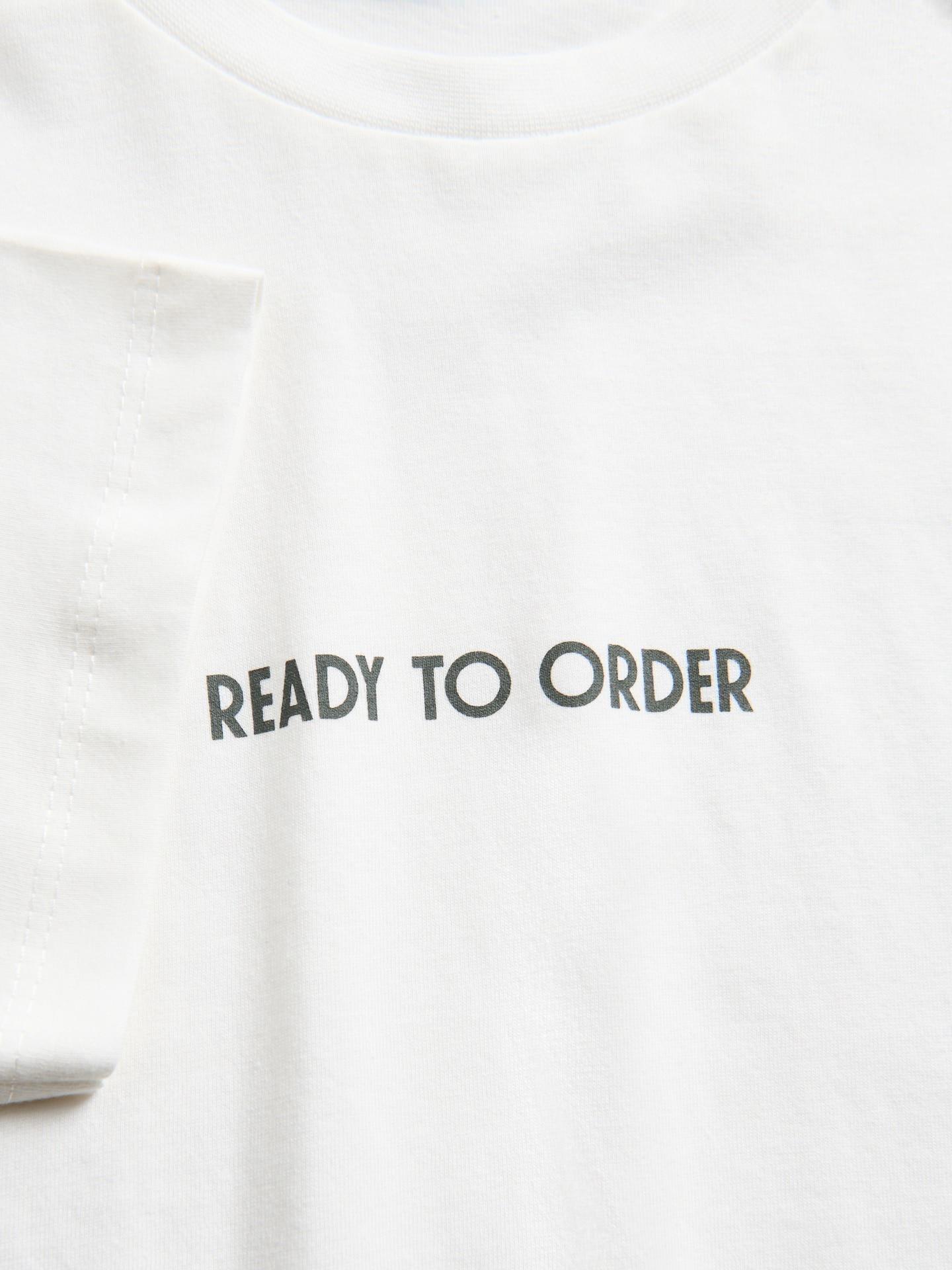 Cream T-Shirt With Print, Ivory, medium