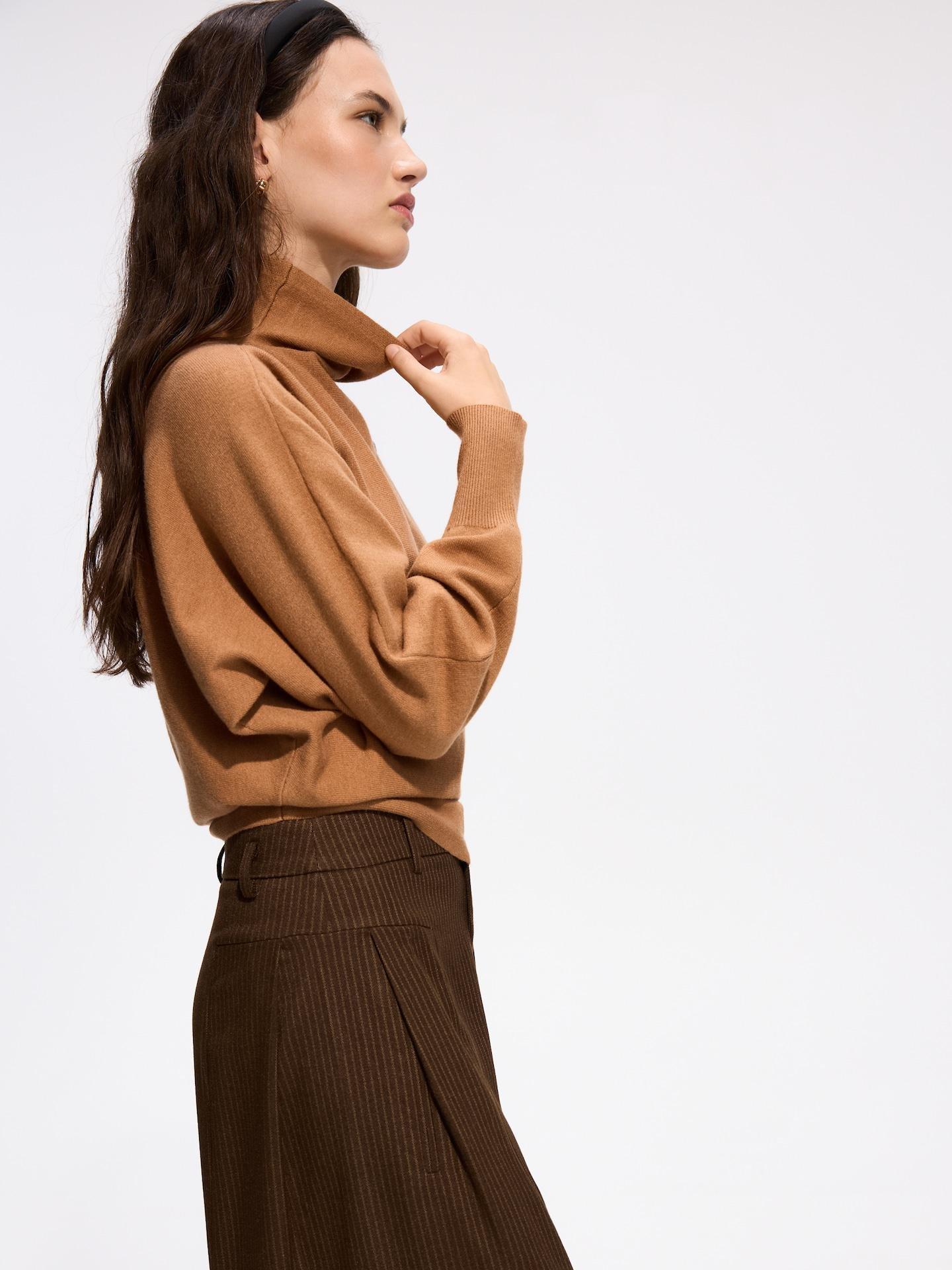 Beige Jumper With Decorative Detail, Beige, large image number 3