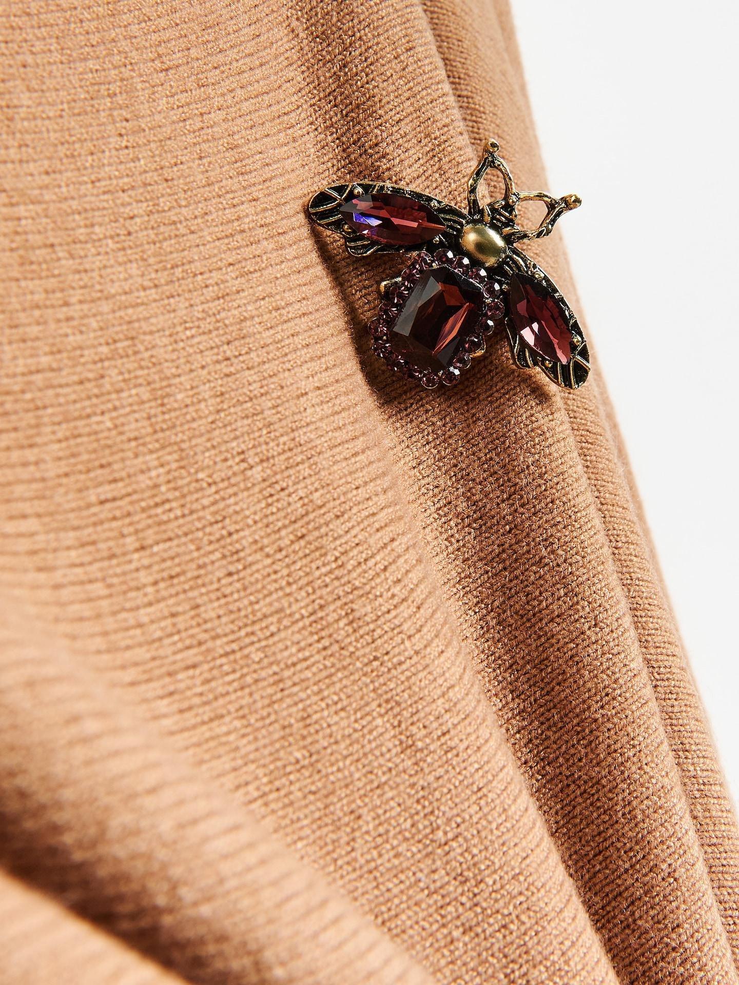 Beige Jumper With Decorative Detail, Beige, large image number 6