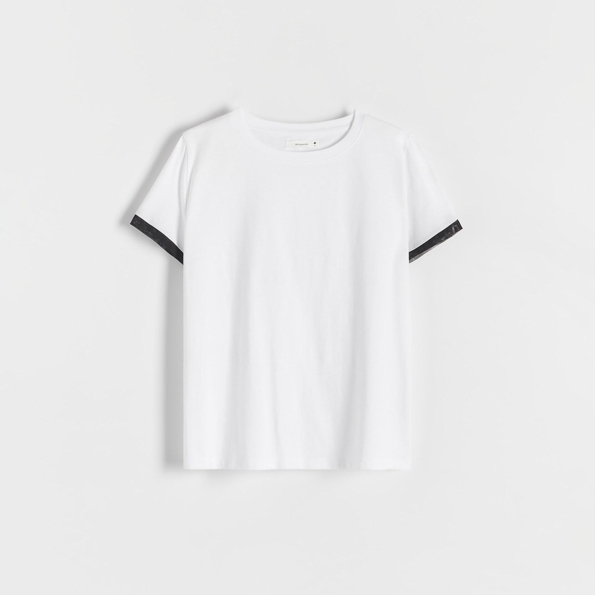 White Regular Fit T-Shirt, , large image number 1