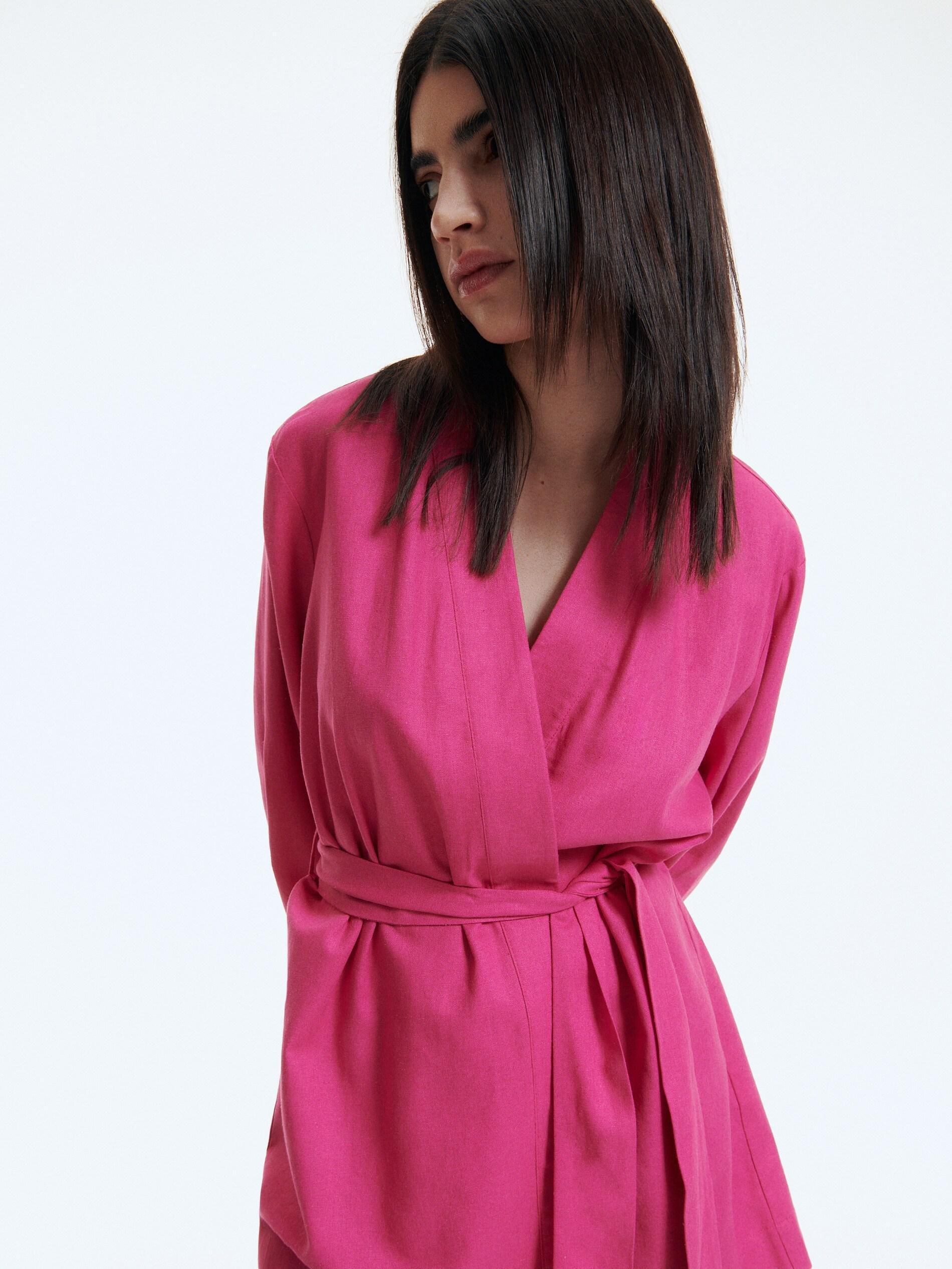 LADIES` KIMONO FUCHSIA, , large image number 3