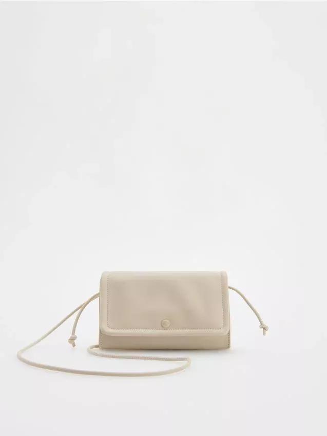 Beige Crossbody Bag, Beige, large image number 0
