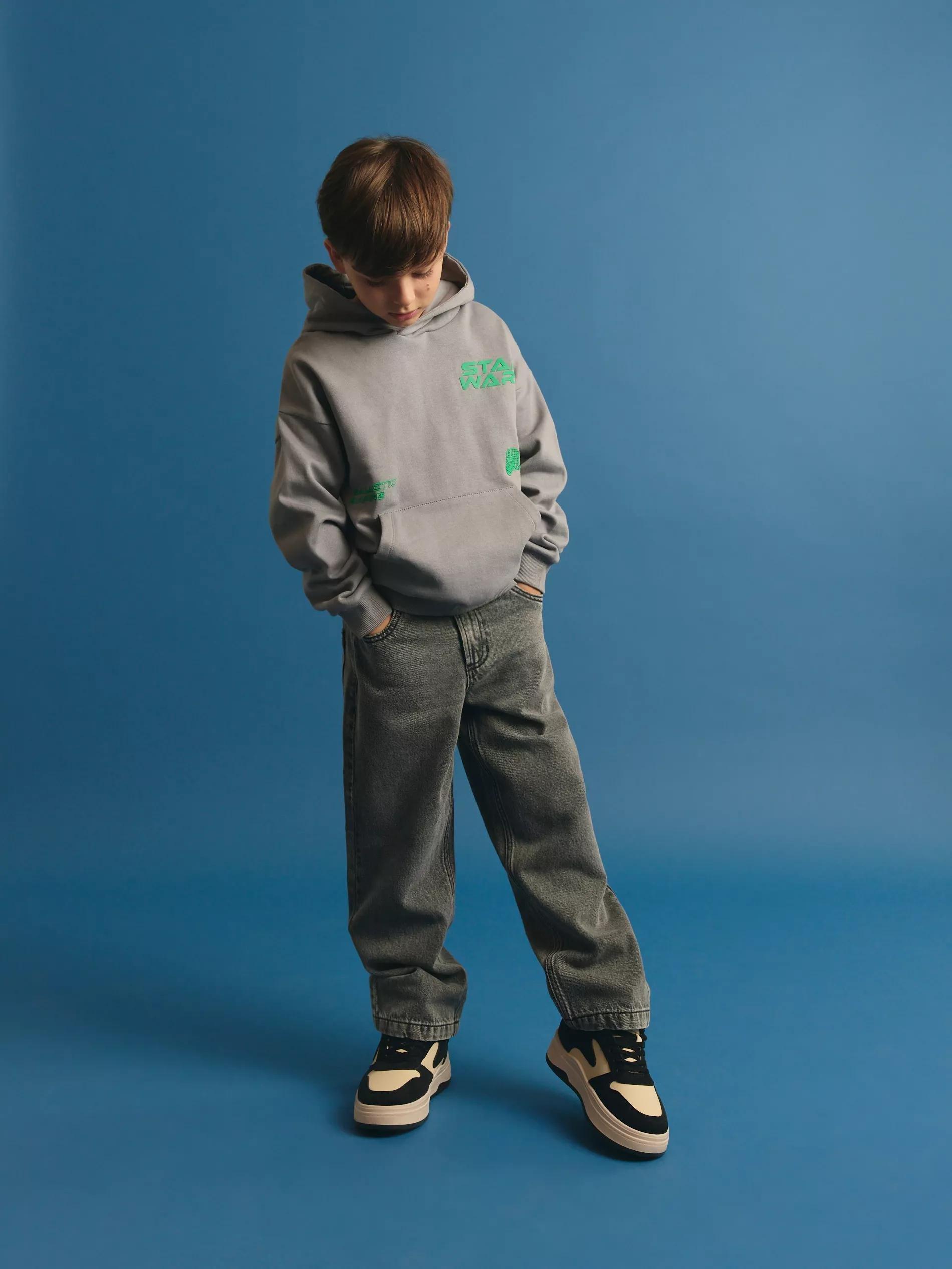 DARK GREY Star Wars sweatshirt, , large image number 4