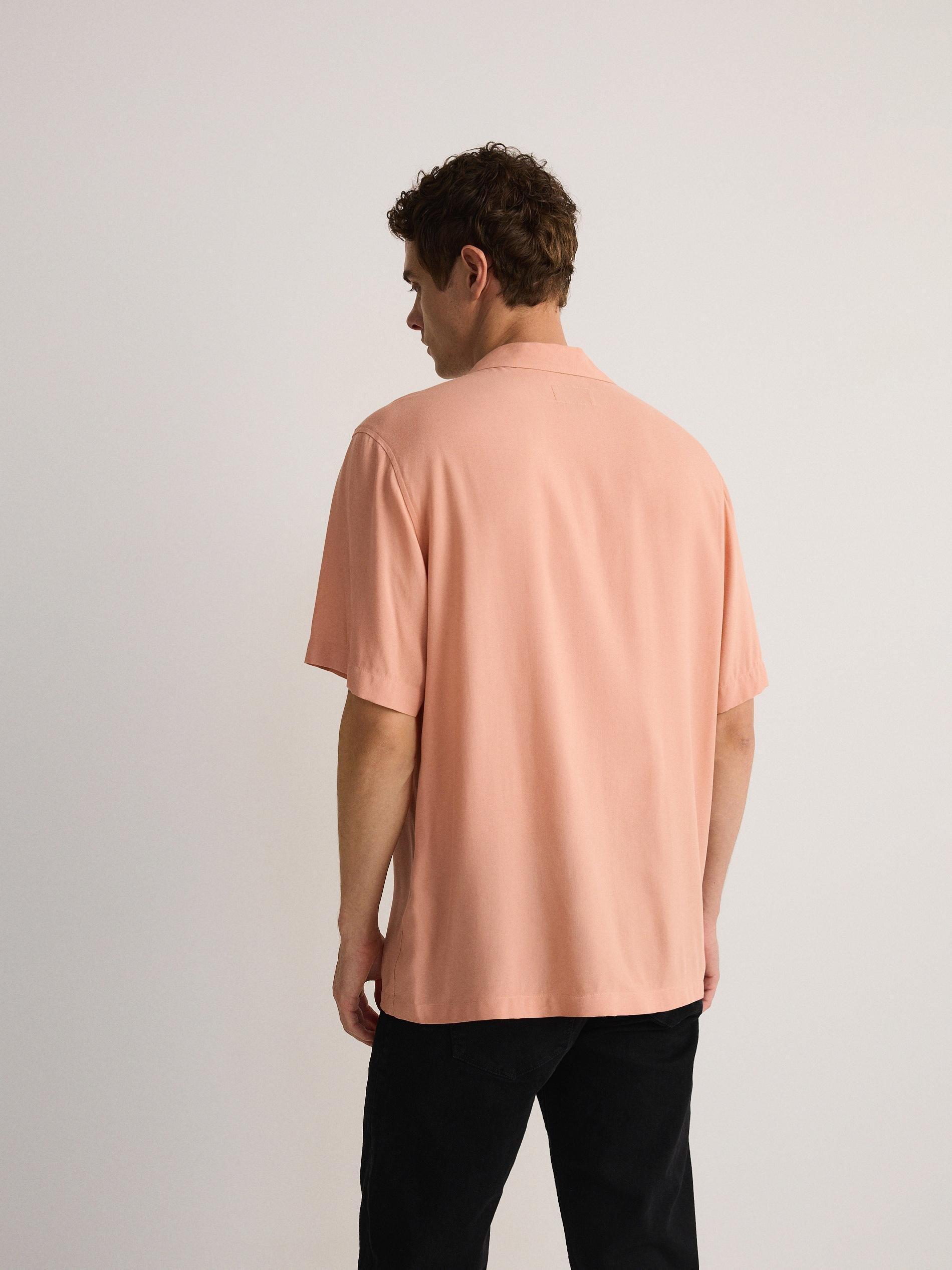 Pink Comfort Fit Buttoned Shirt, , large image number 3