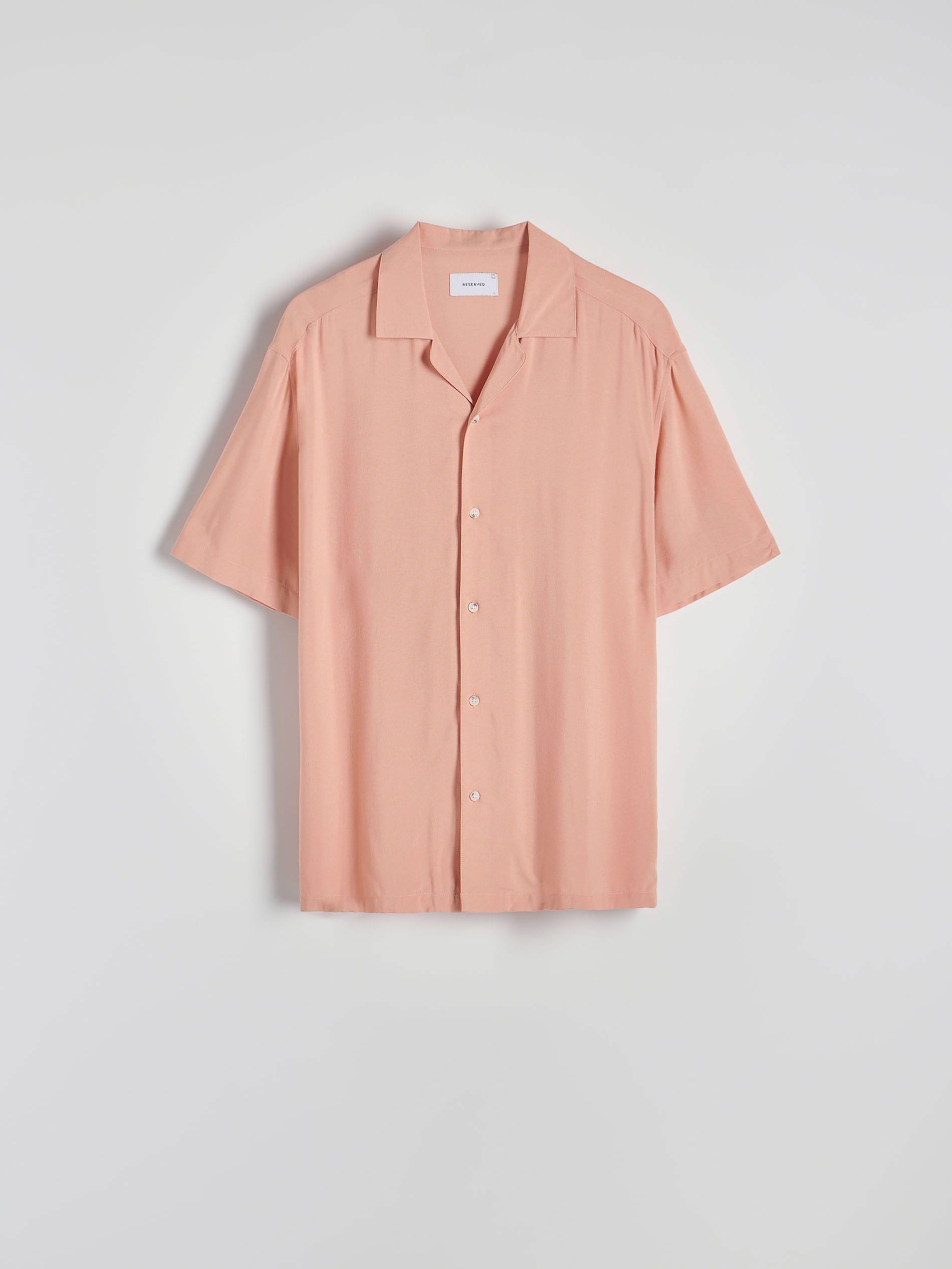Pink Comfort Fit Buttoned Shirt, , large image number 4