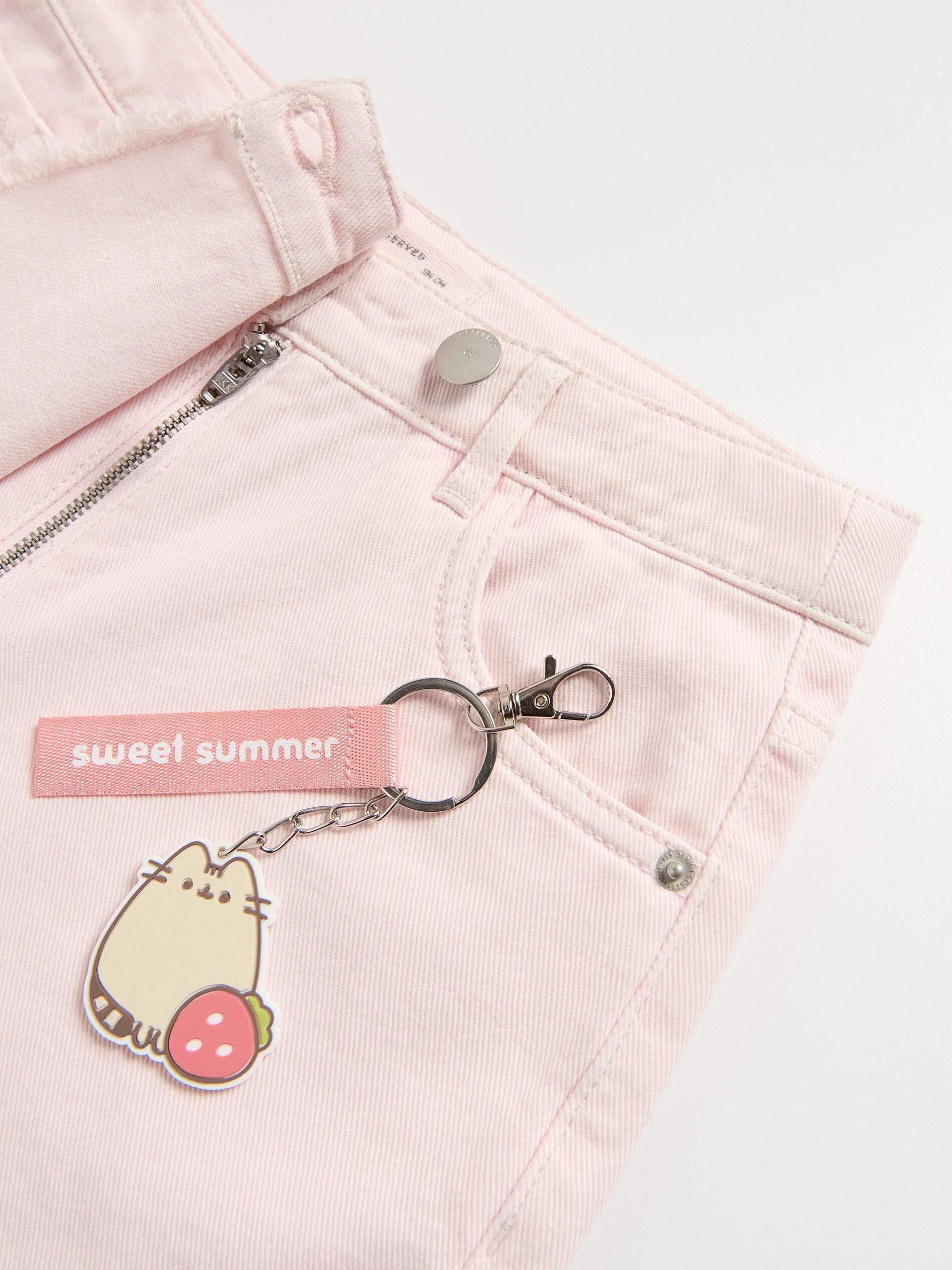 PASTEL PINK Pusheen skirted shorts, Pink, medium
