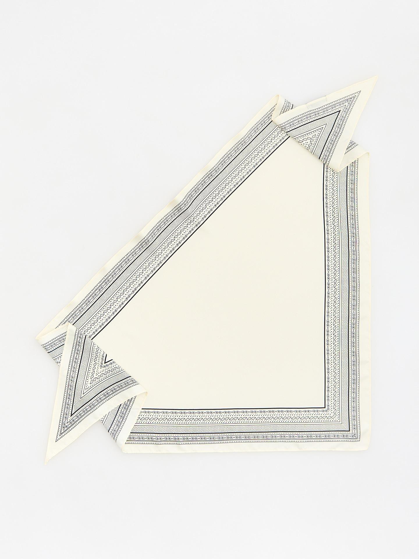 LADIES` SCARF CREAM, Ivory, medium