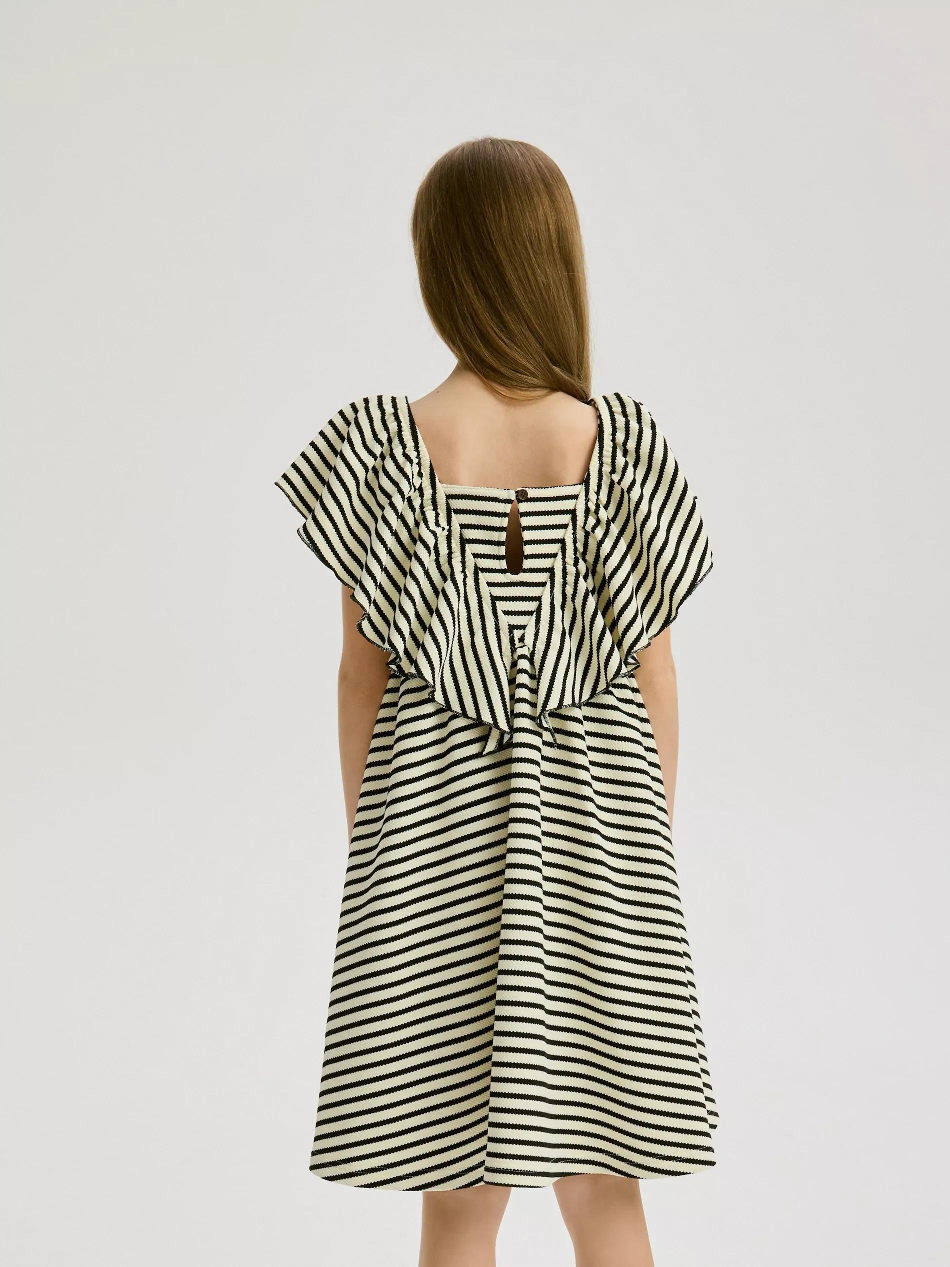Multicolour Striped Dress, , large image number 1