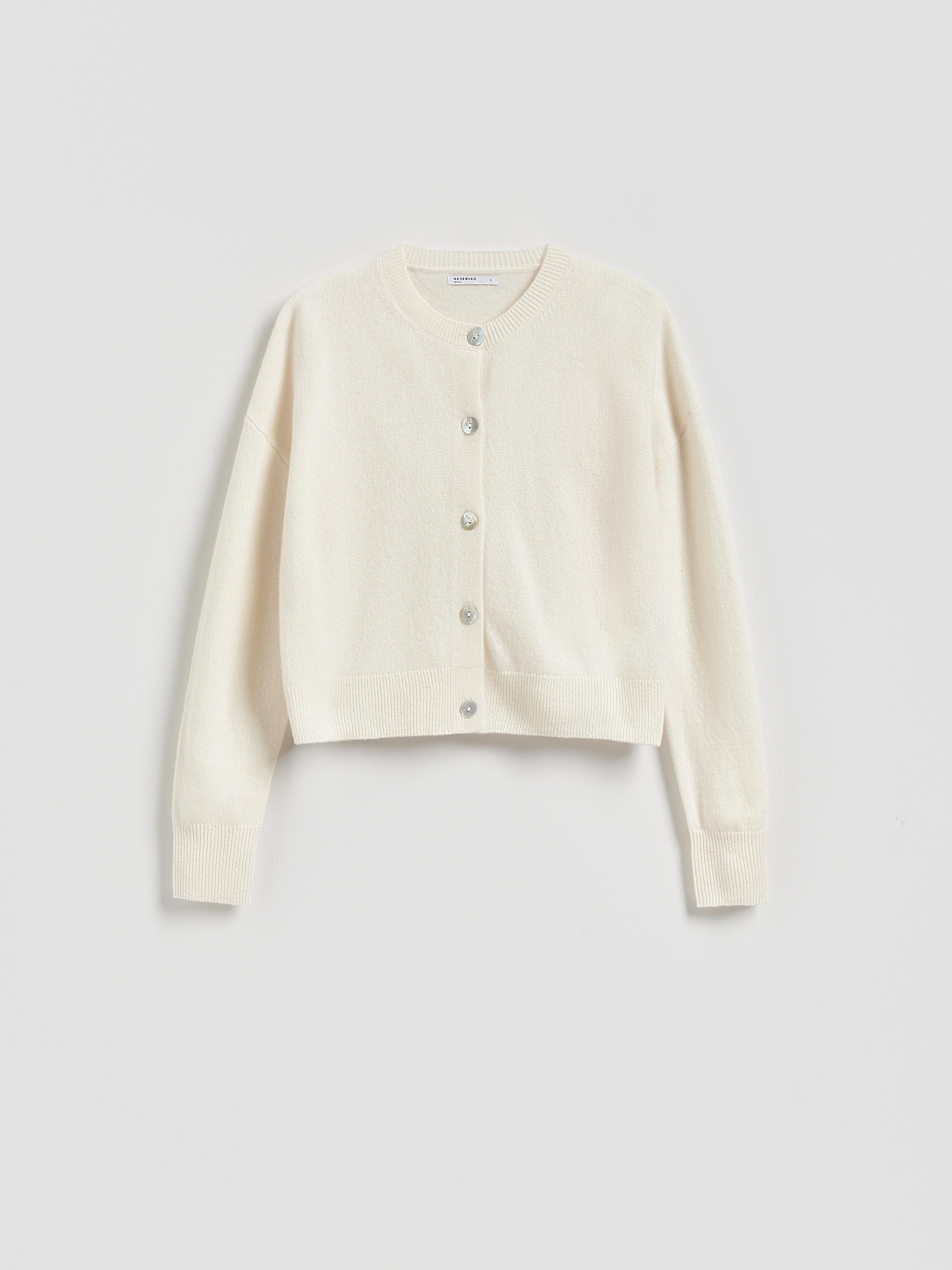 LADIES` SWEATER NUDE, Ivory, large image number 3