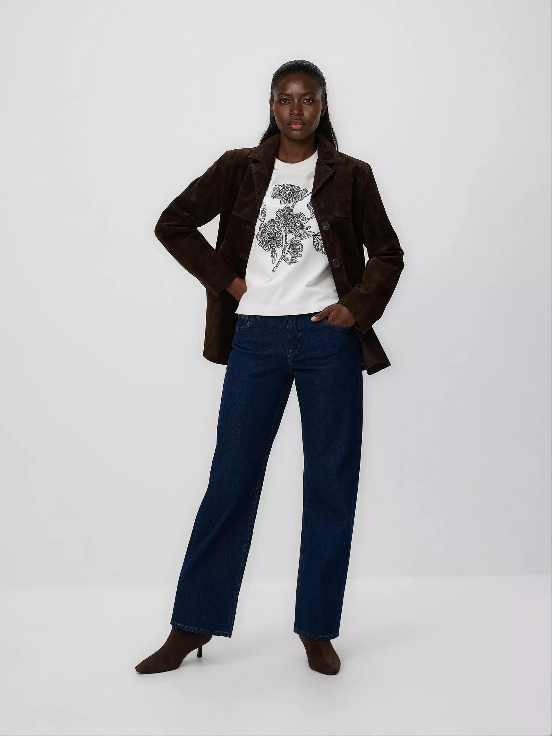 White T-Shirt, White, large image number 0