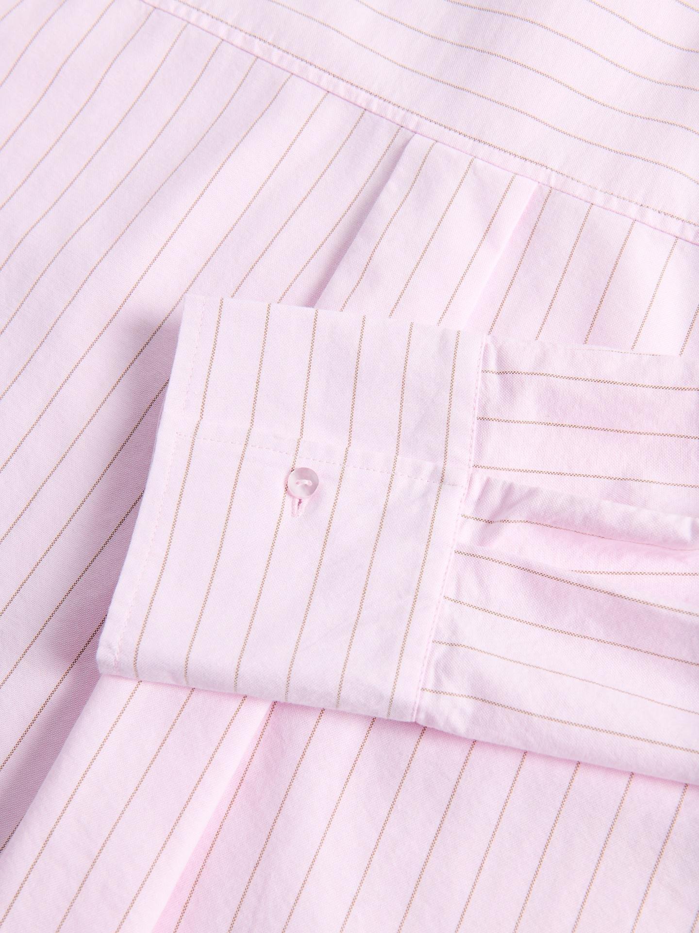Pink Oxford Shirt In Cotton, Pink, large image number 5