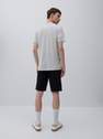 Reserved - Light Grey Plain Basic T-Shirt, Men