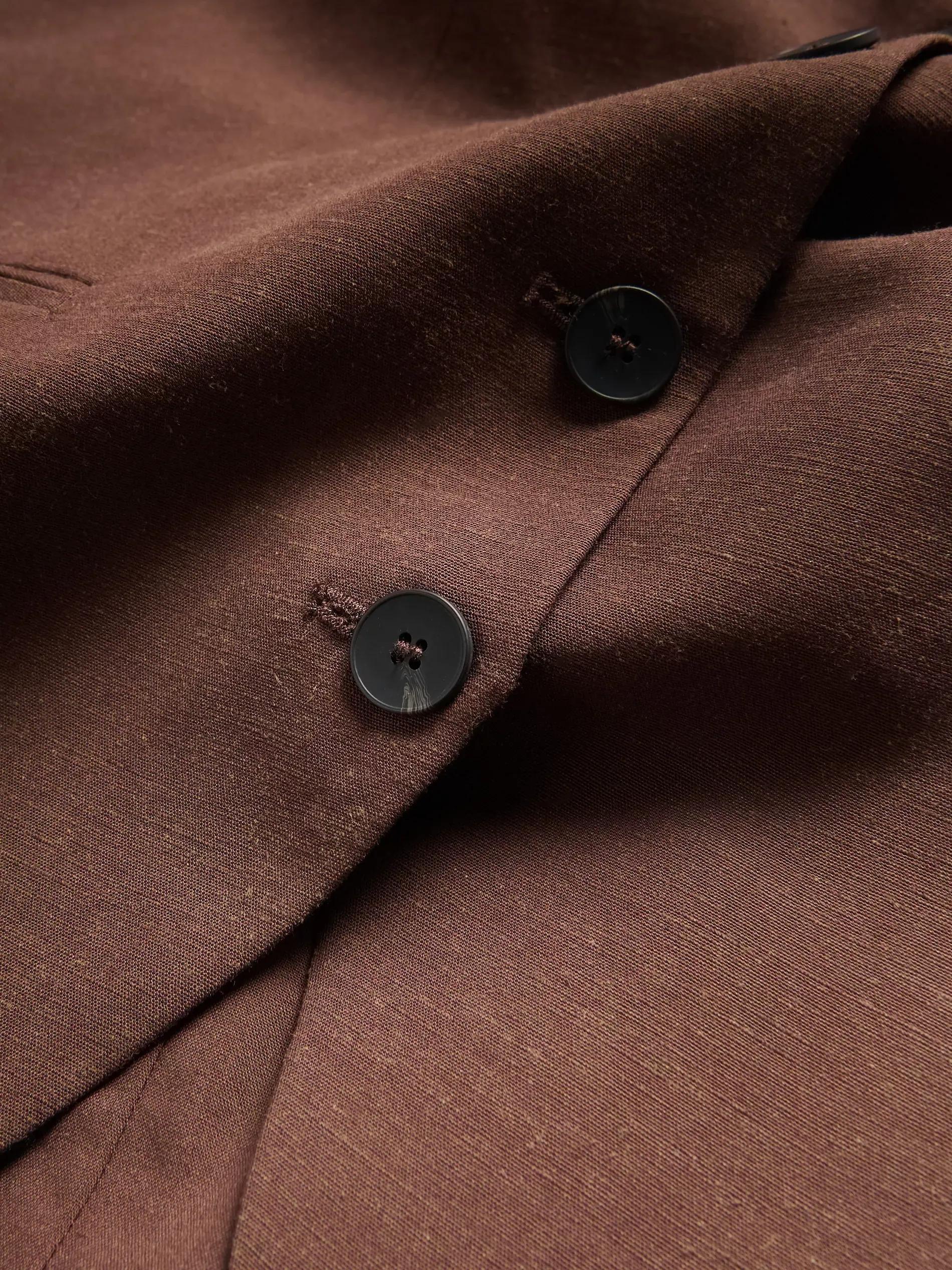 Brown Strap Vest, Brown, large image number 5