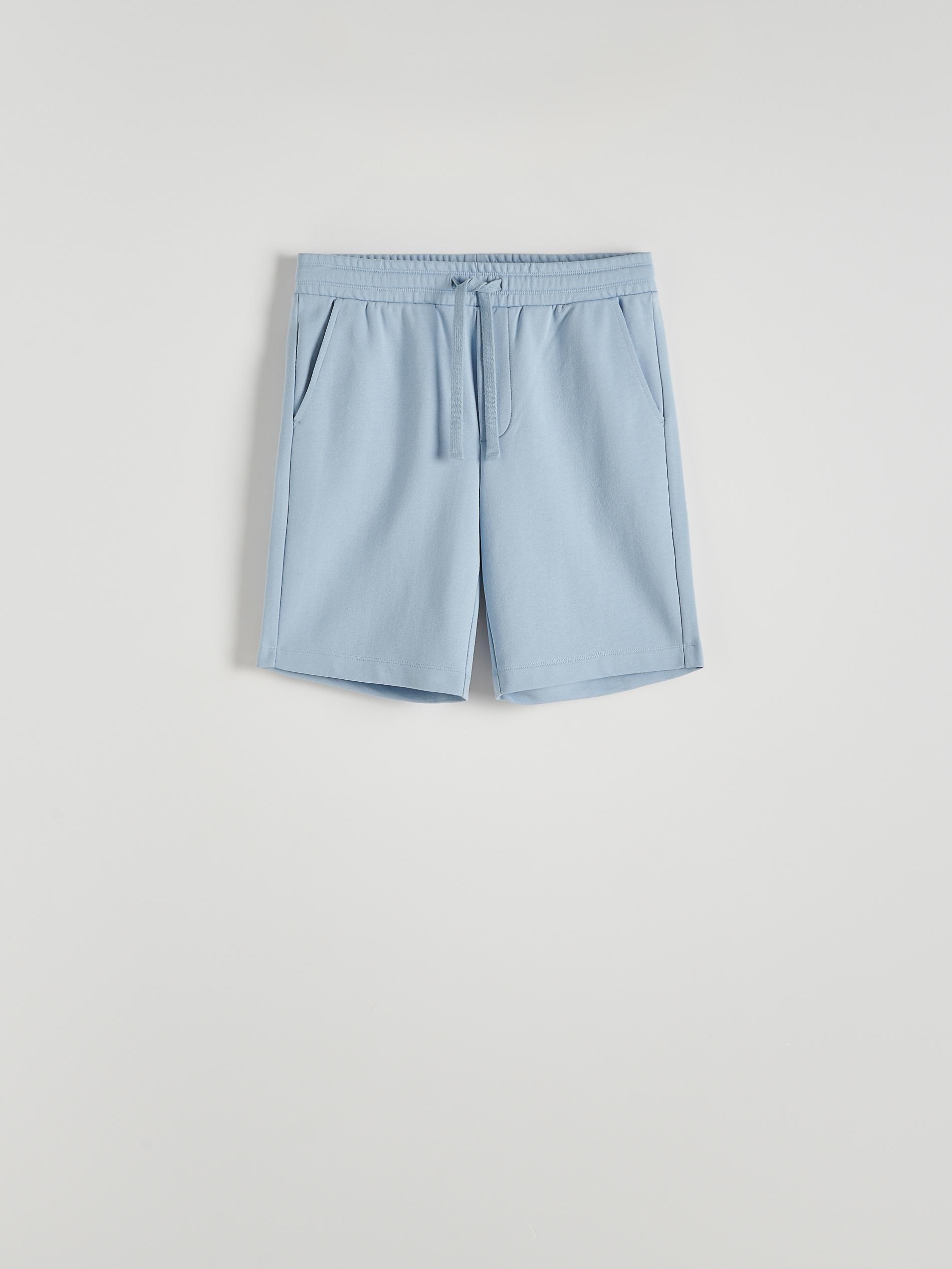 Blue Short Tracksuit Bottoms, , large image number 1