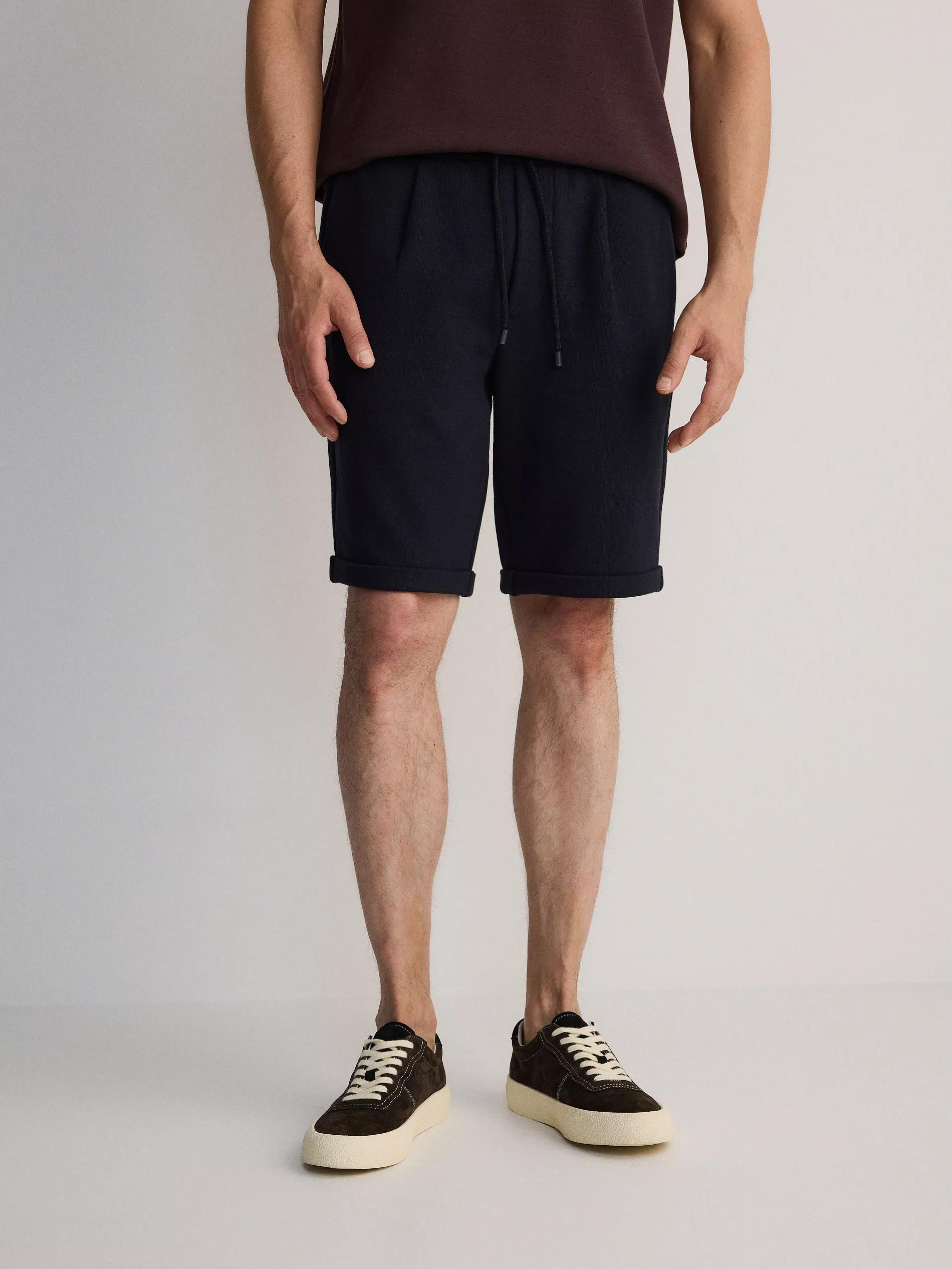 Navy Regular Shorts, , large image number 3