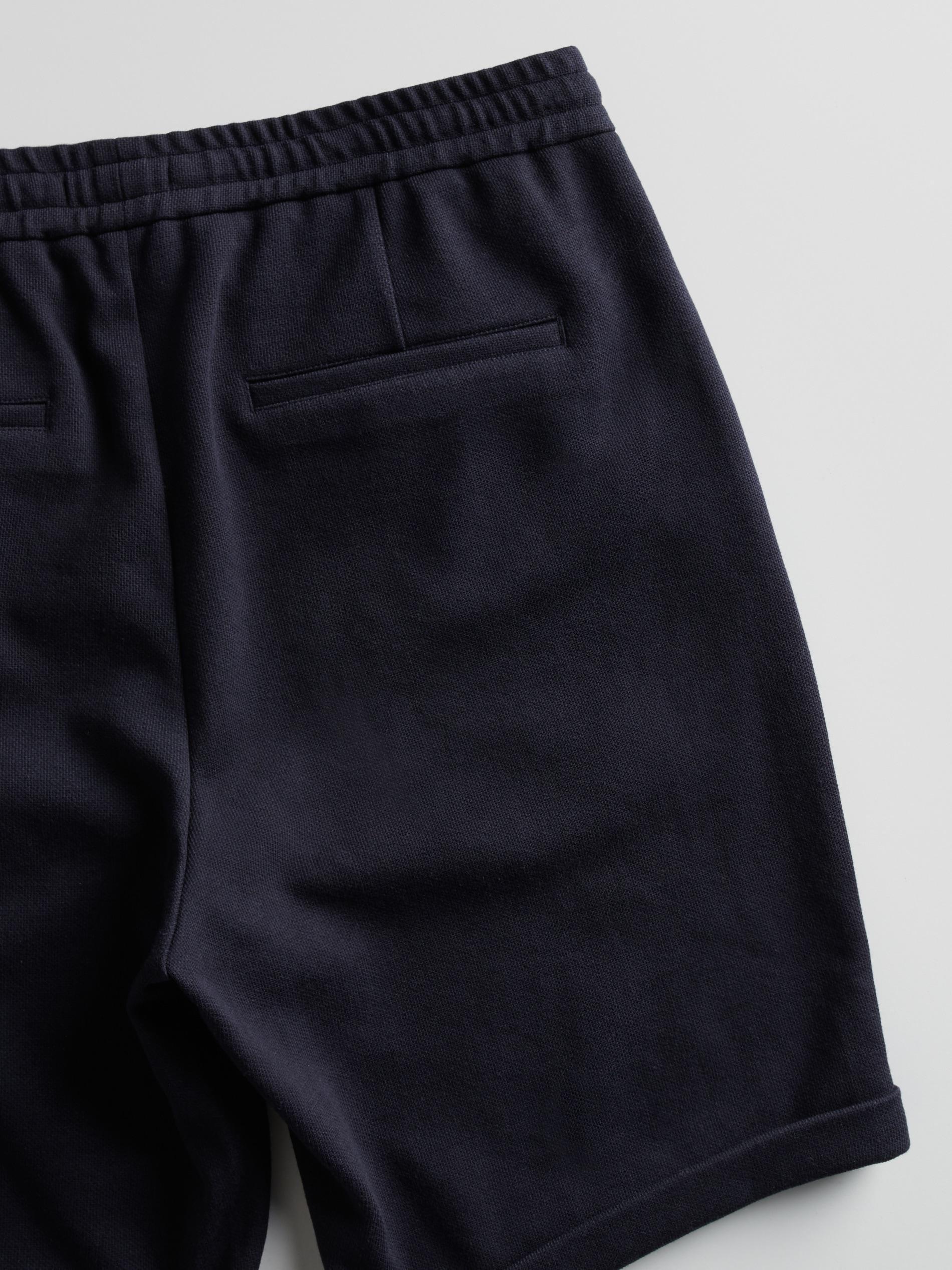 Navy Regular Shorts, , large image number 4
