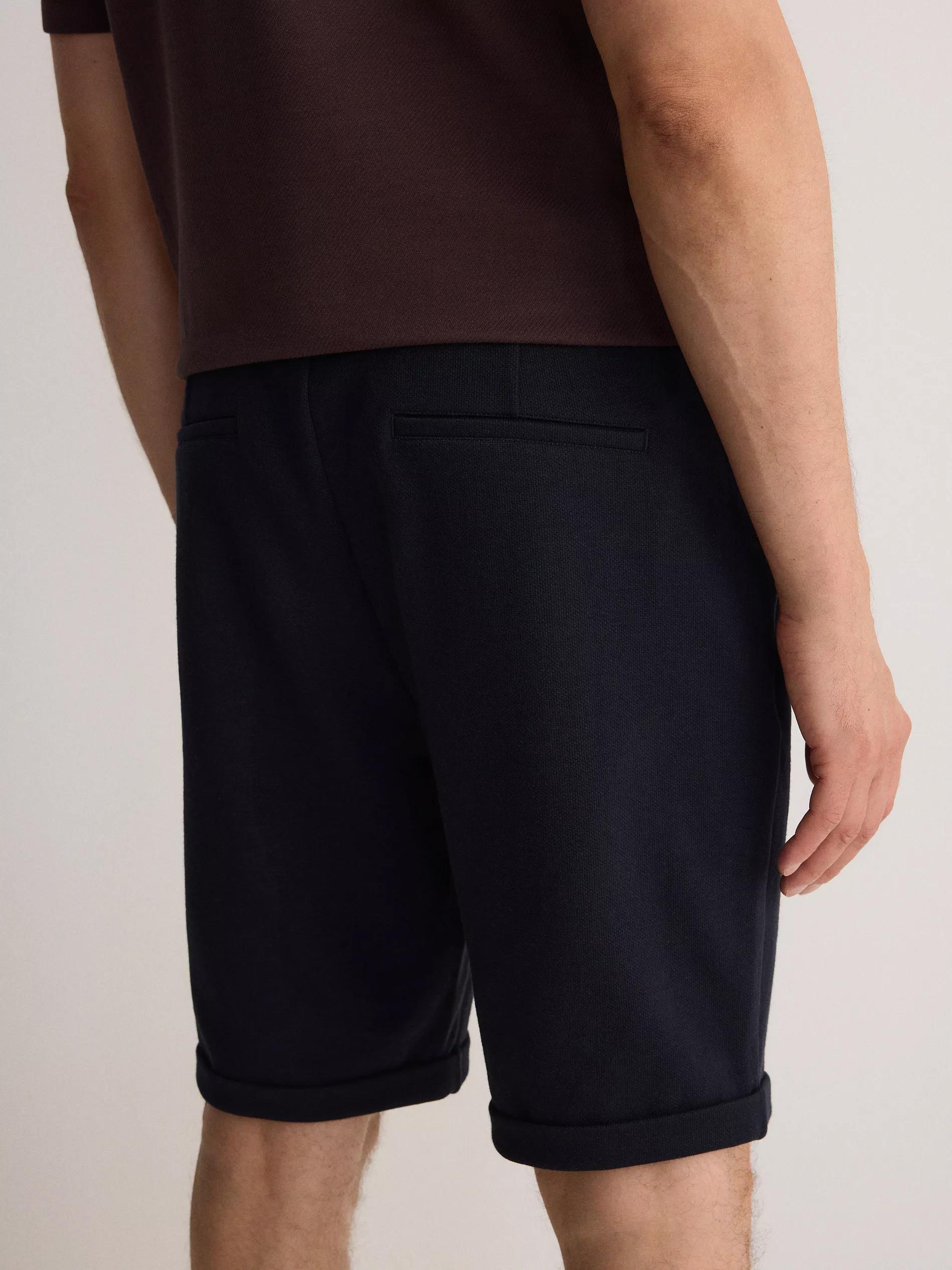 Navy Regular Shorts, , large image number 6