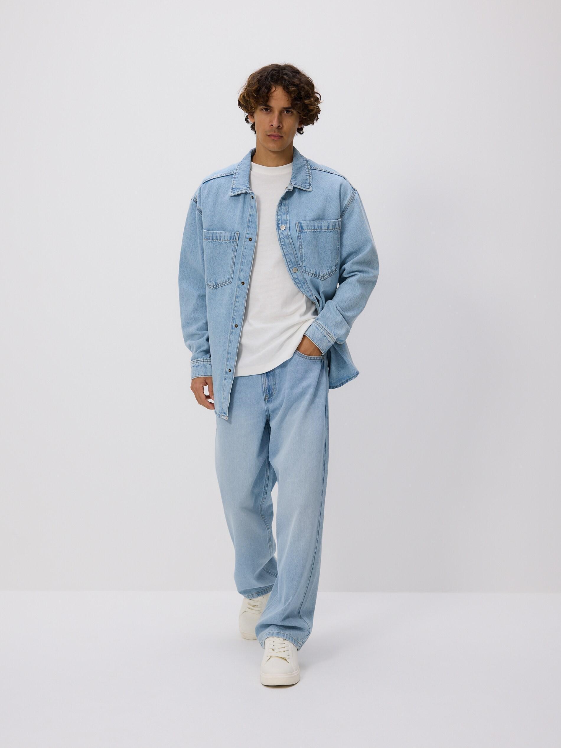 CREAM Comfort fit structural fabric T-shirt, Ivory, medium