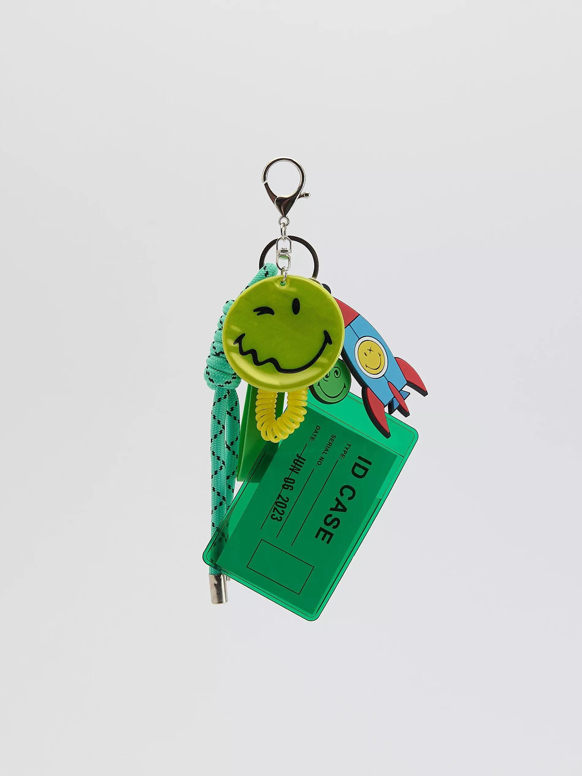 YELLOW SmileyWorldآ® keychain, , medium