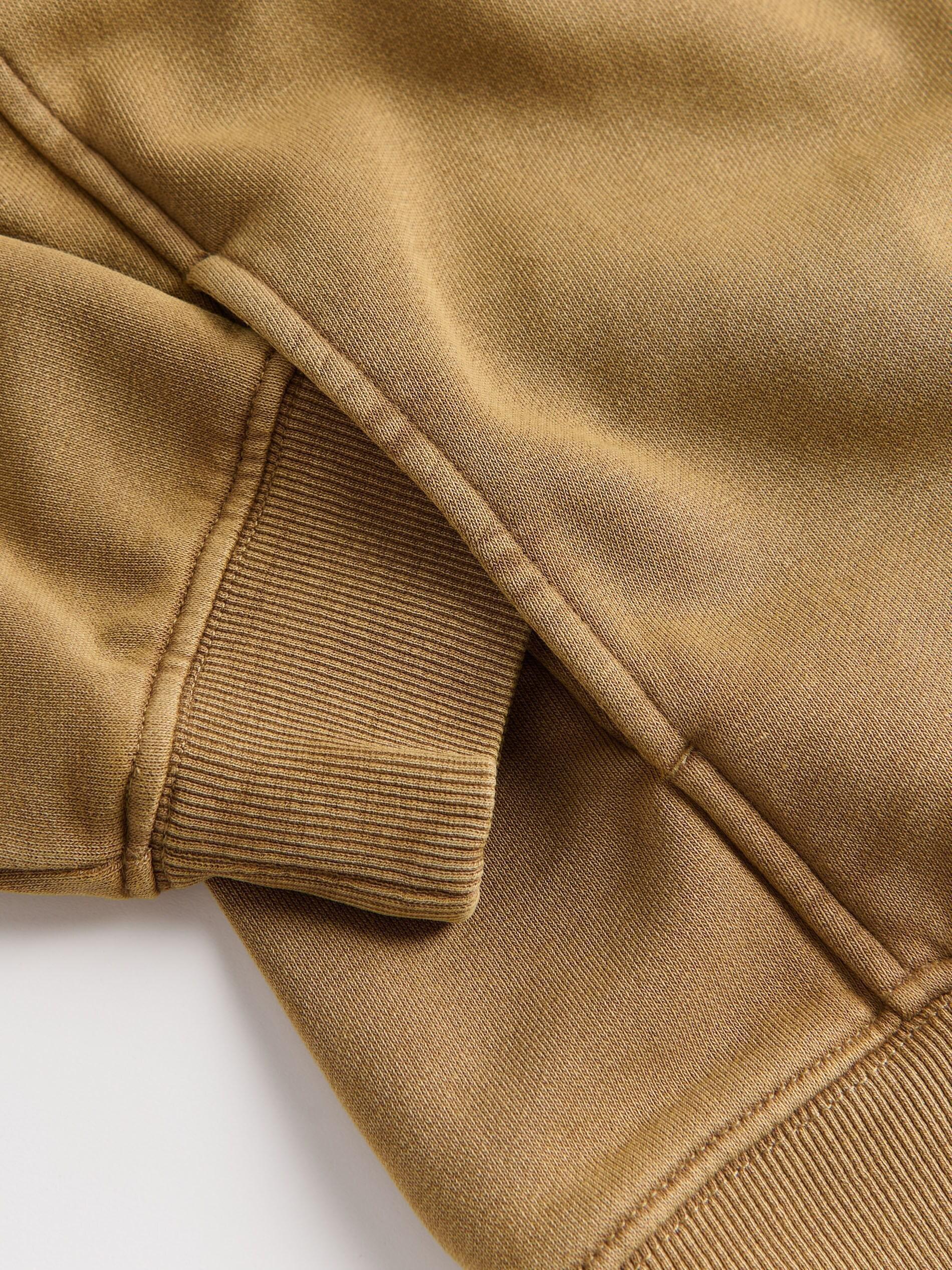 Brown Oversized Hoodie, , large image number 3