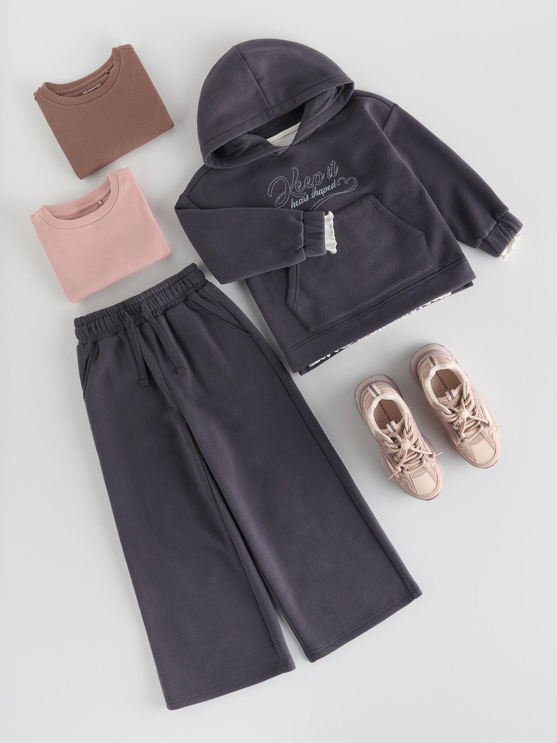 Grey Cotton Rich Set, Grey, large image number 5