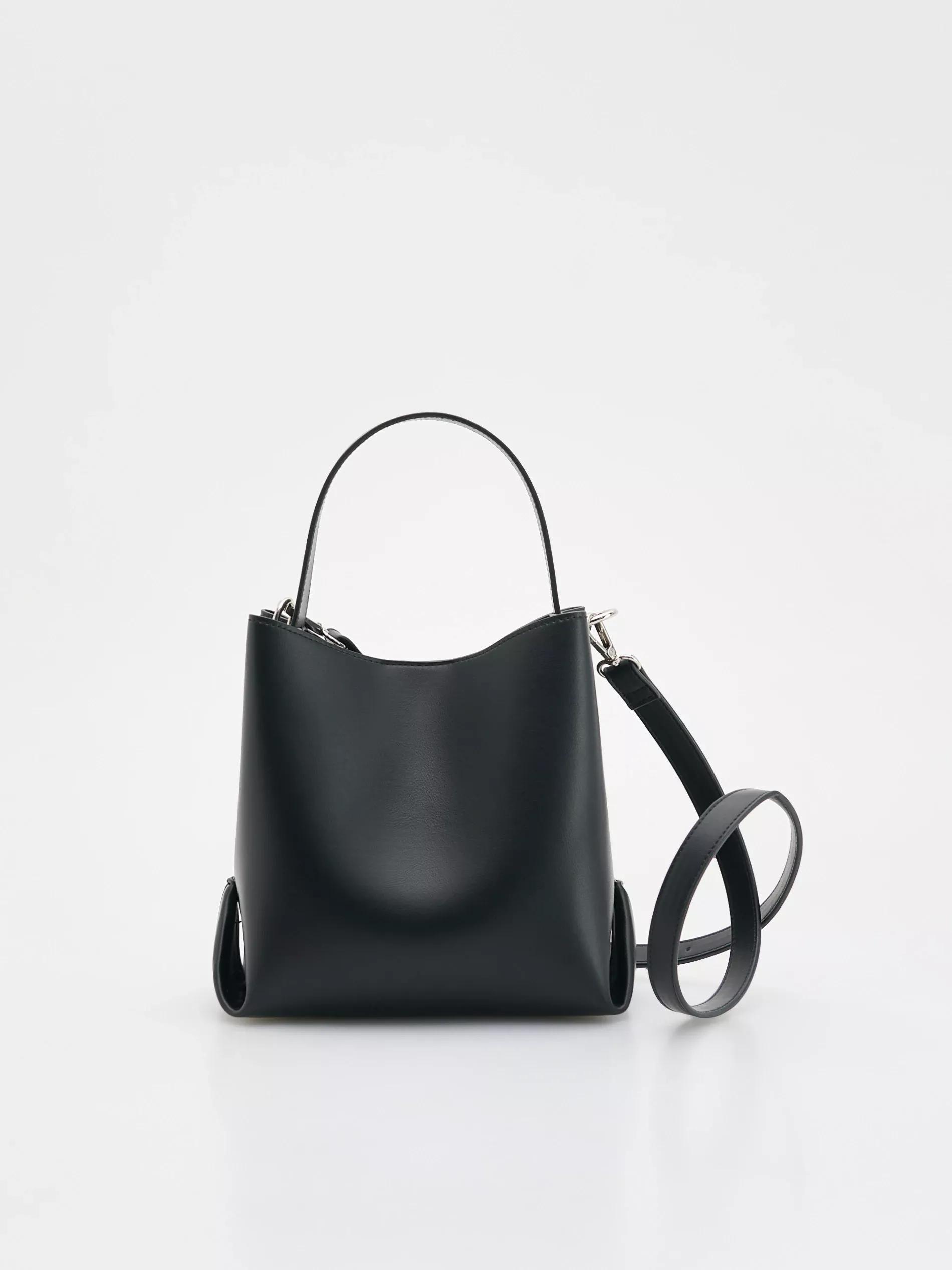 Black Handbag, Black, large image number 0