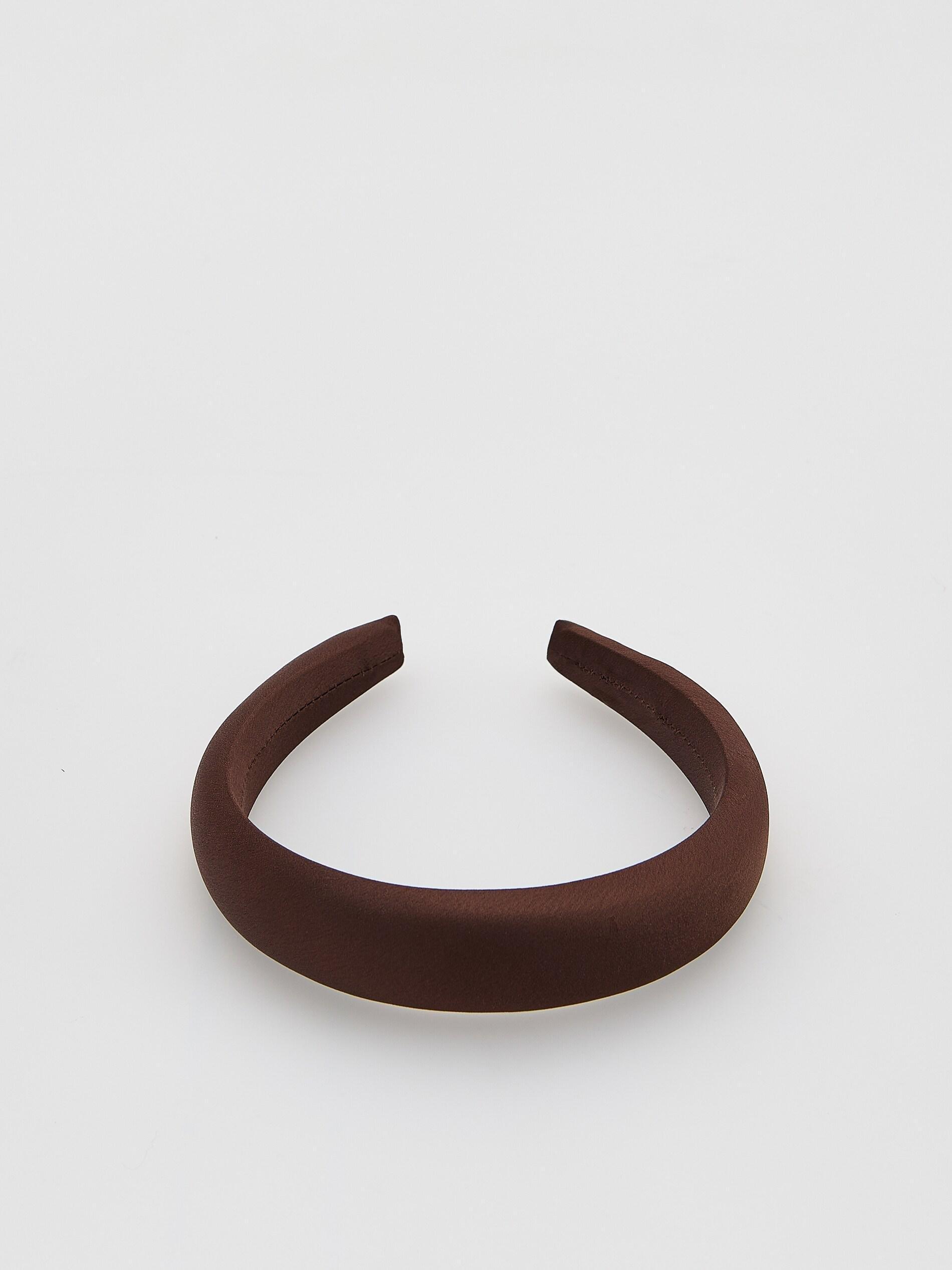 Brown Headband, Brown, medium