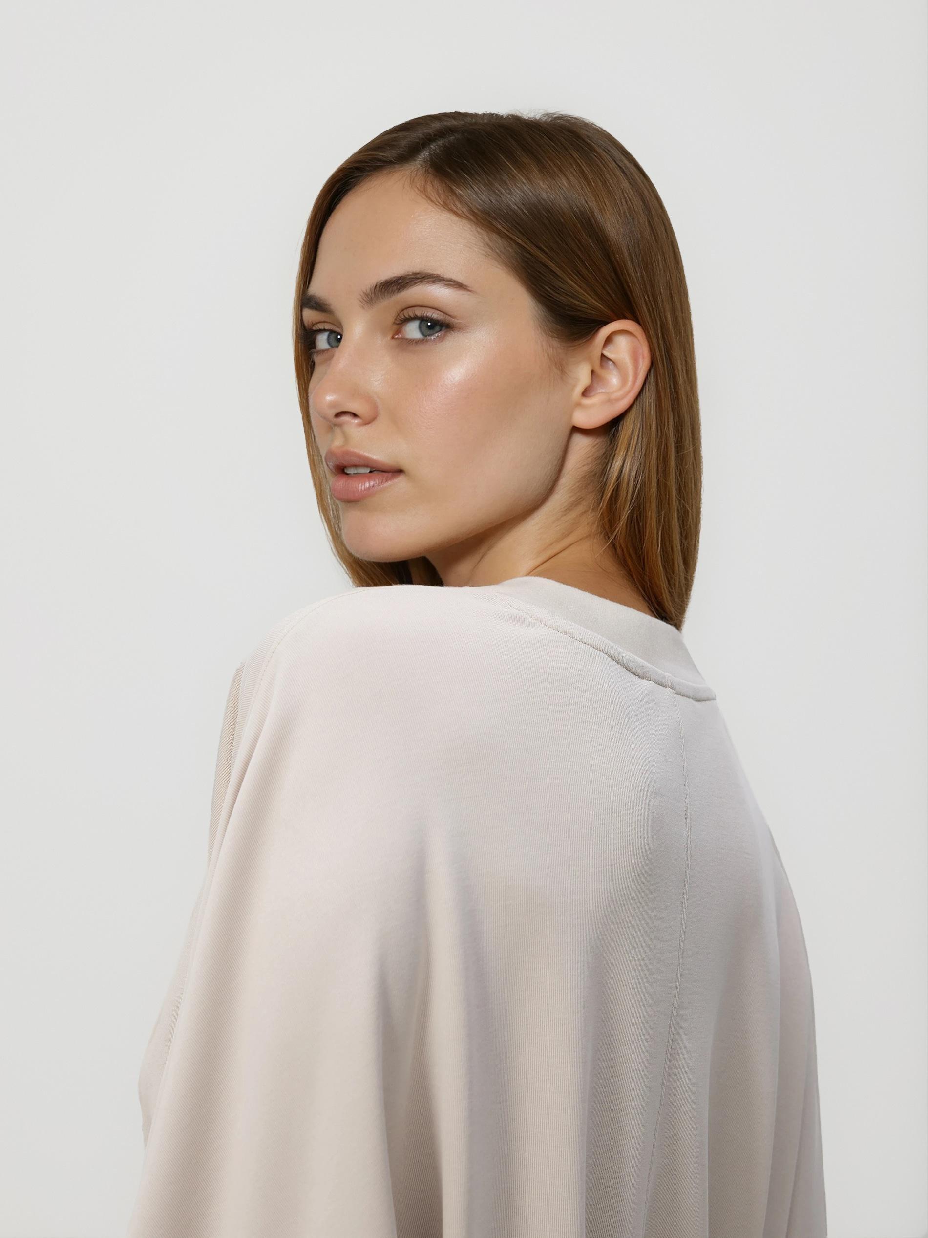 Beige Blouse, Beige, medium