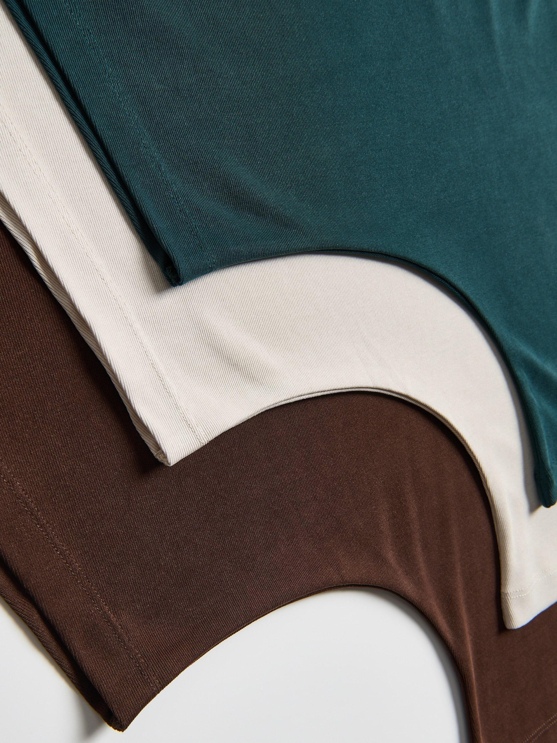 Brown Blouse, Brown, large image number 4