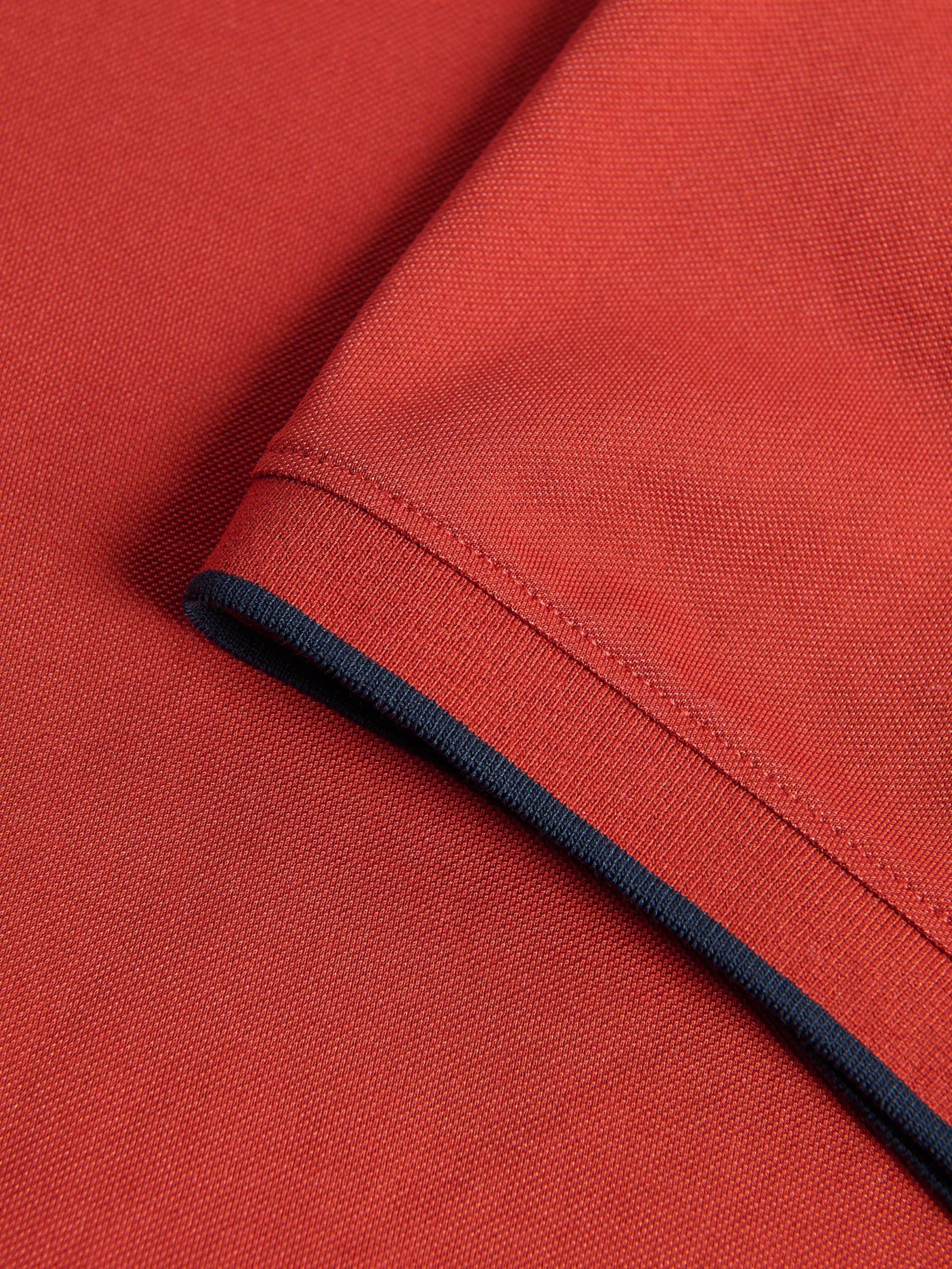 Red Regular Fit Mercerised Cotton Rich T-Shirt, Red, large image number 1