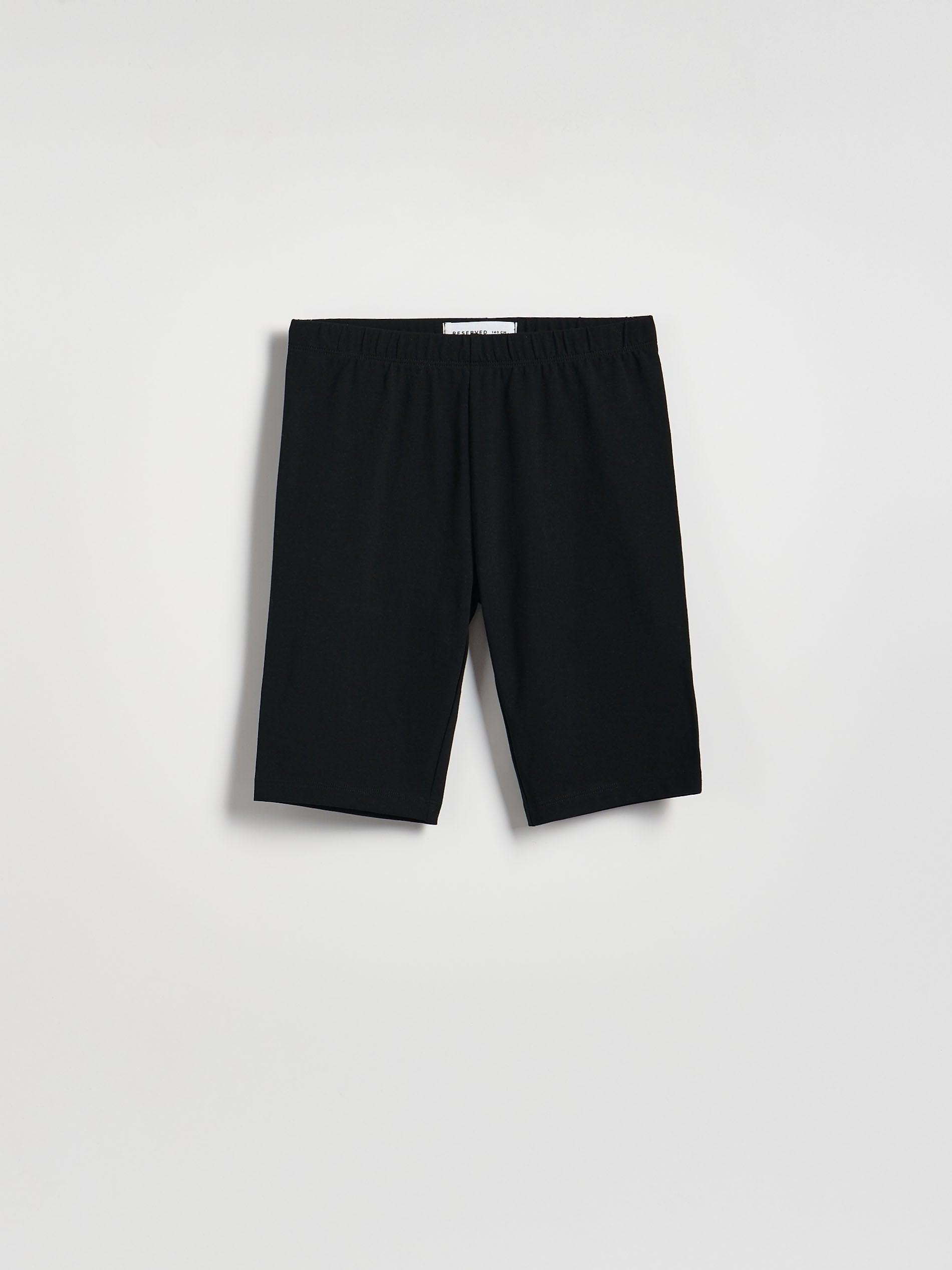 GIRLS` SHORTS BLACK, Black, medium