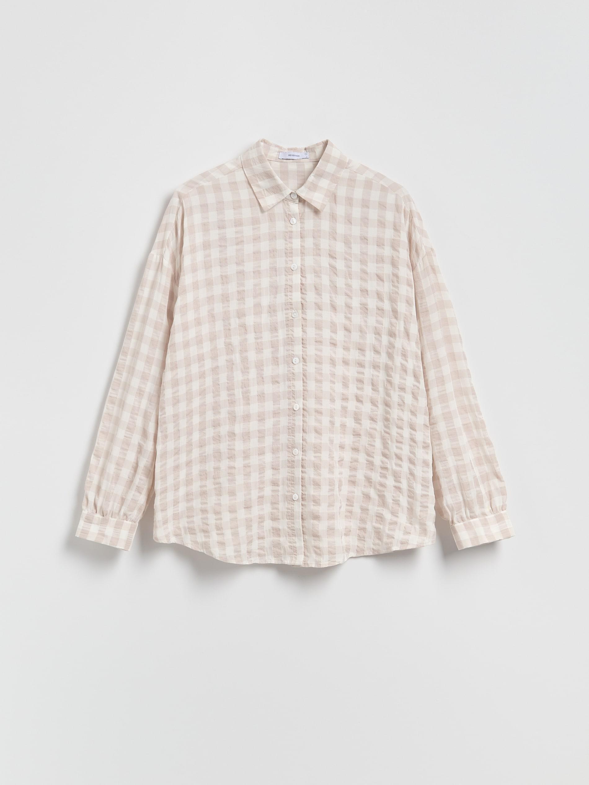 NUDE Check shirt, , large image number 5