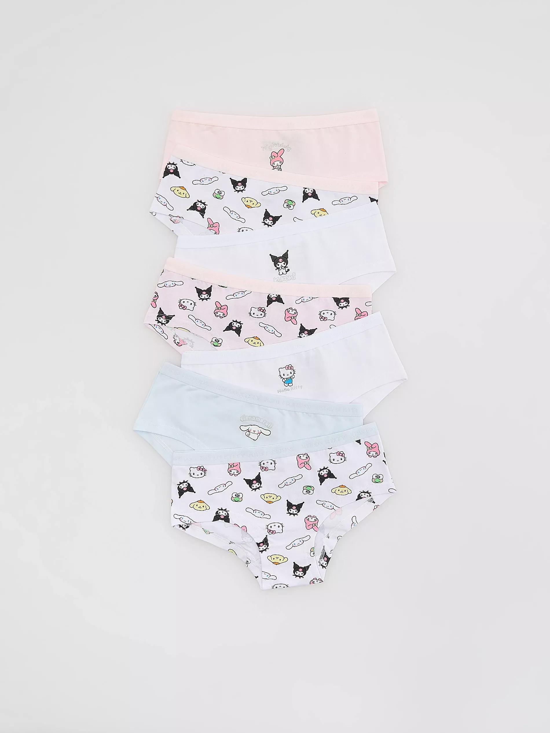 MULTICOLOR Hello Kitty and Friends 7-pack panties, Multicolor, medium