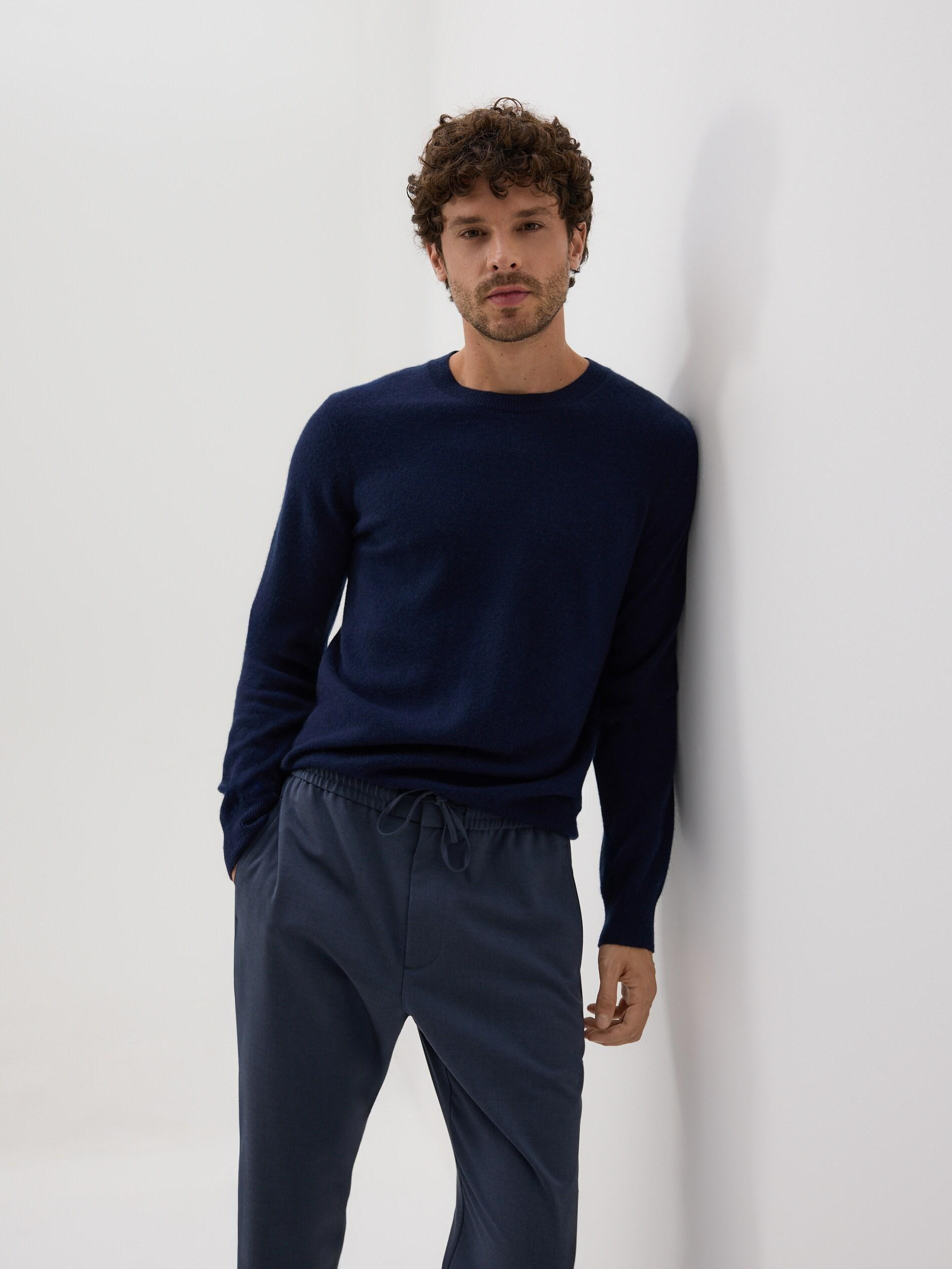 Navy Joggers, Navy, large image number 2