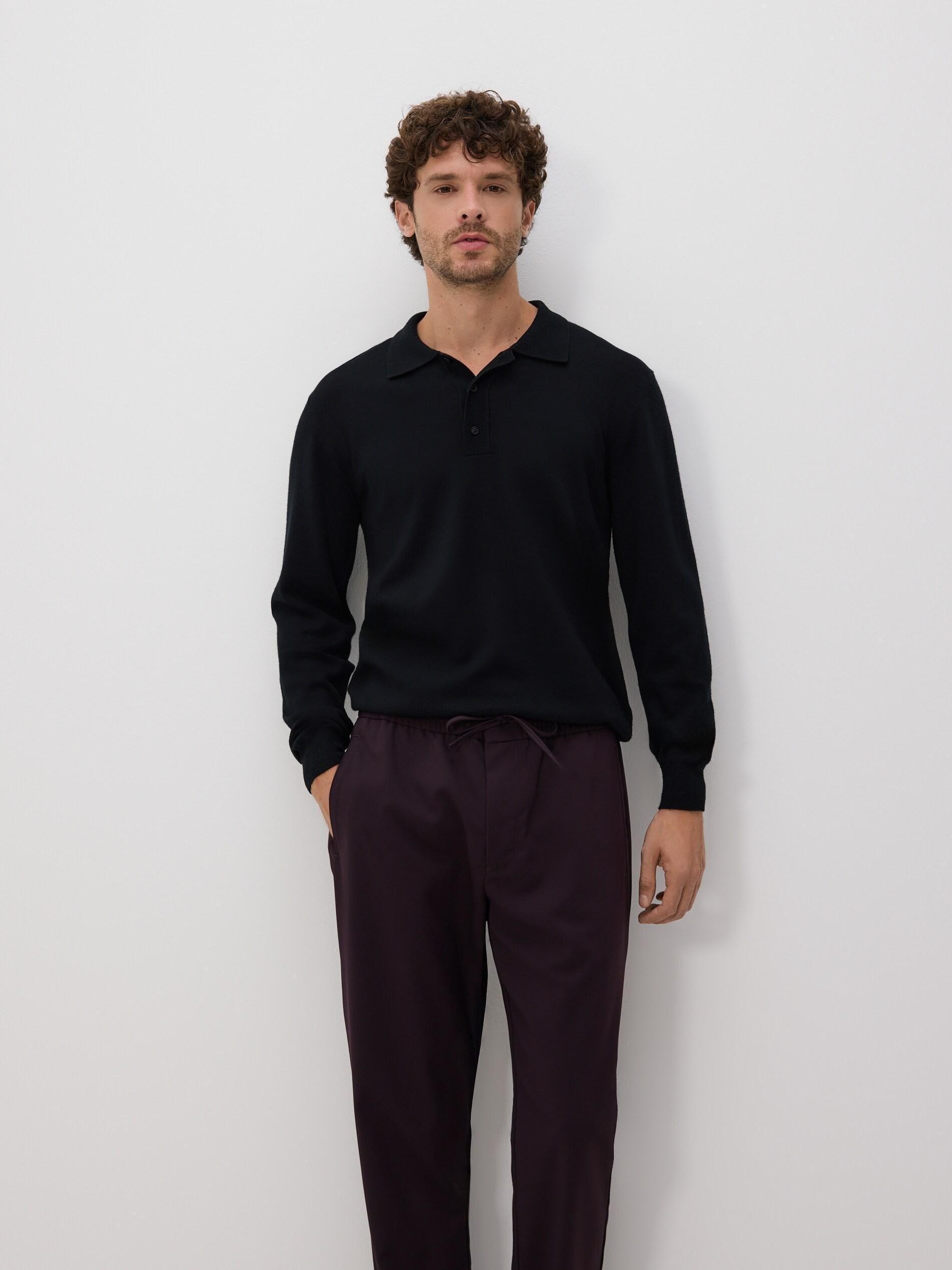 Maroon Joggers, Burgundy, medium