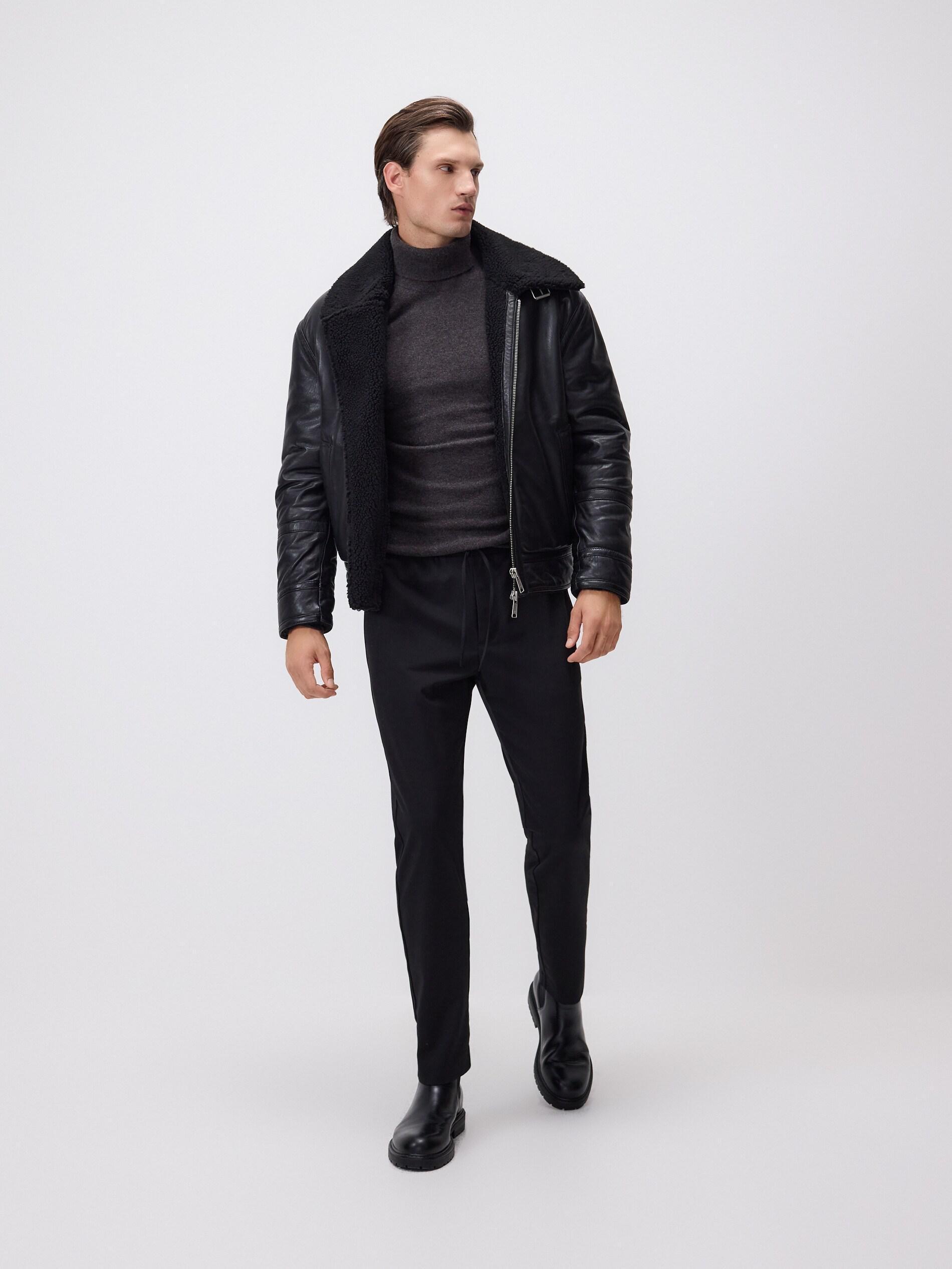 Black Joggers, Black, medium