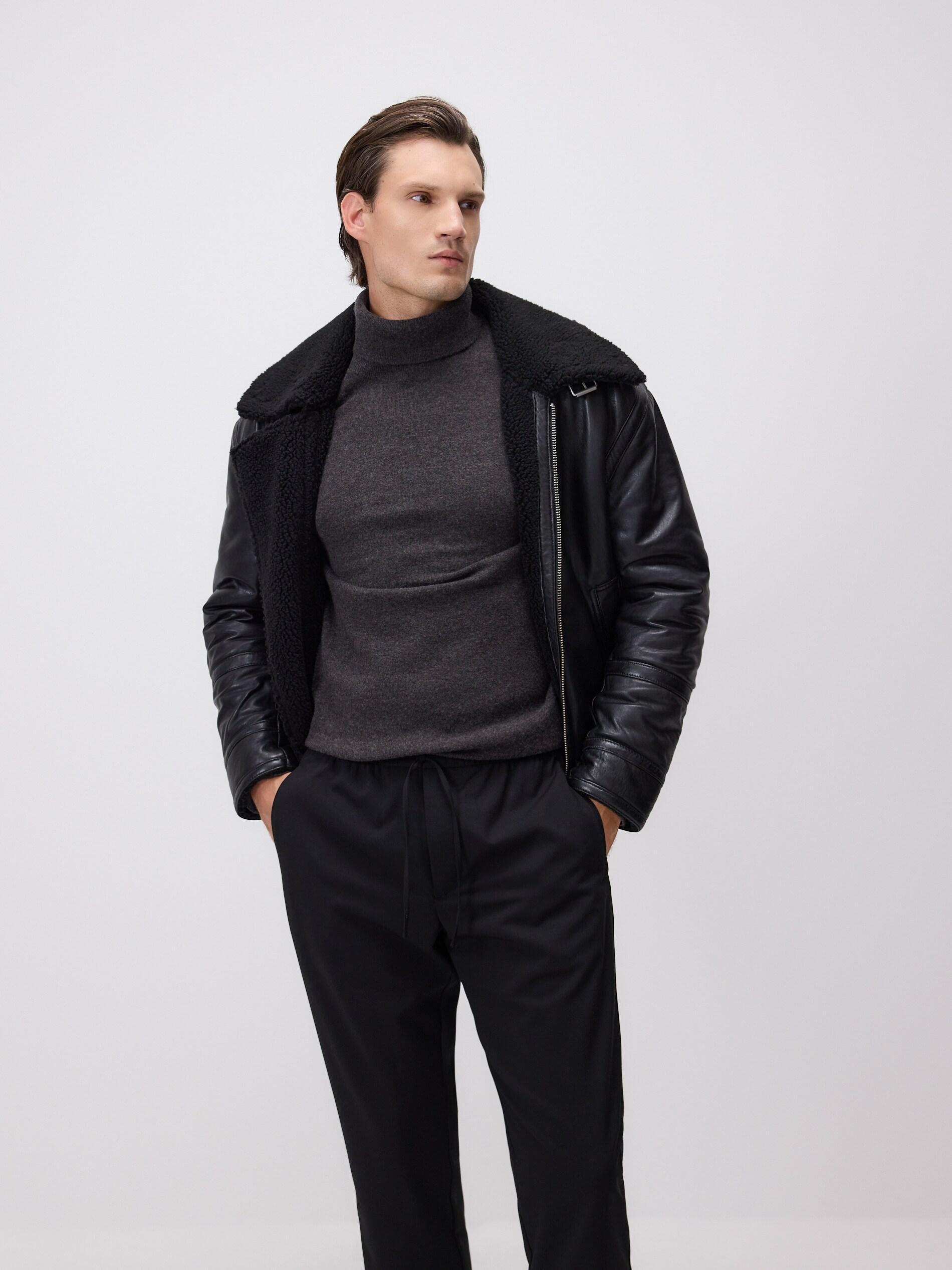 Black Joggers, Black, medium