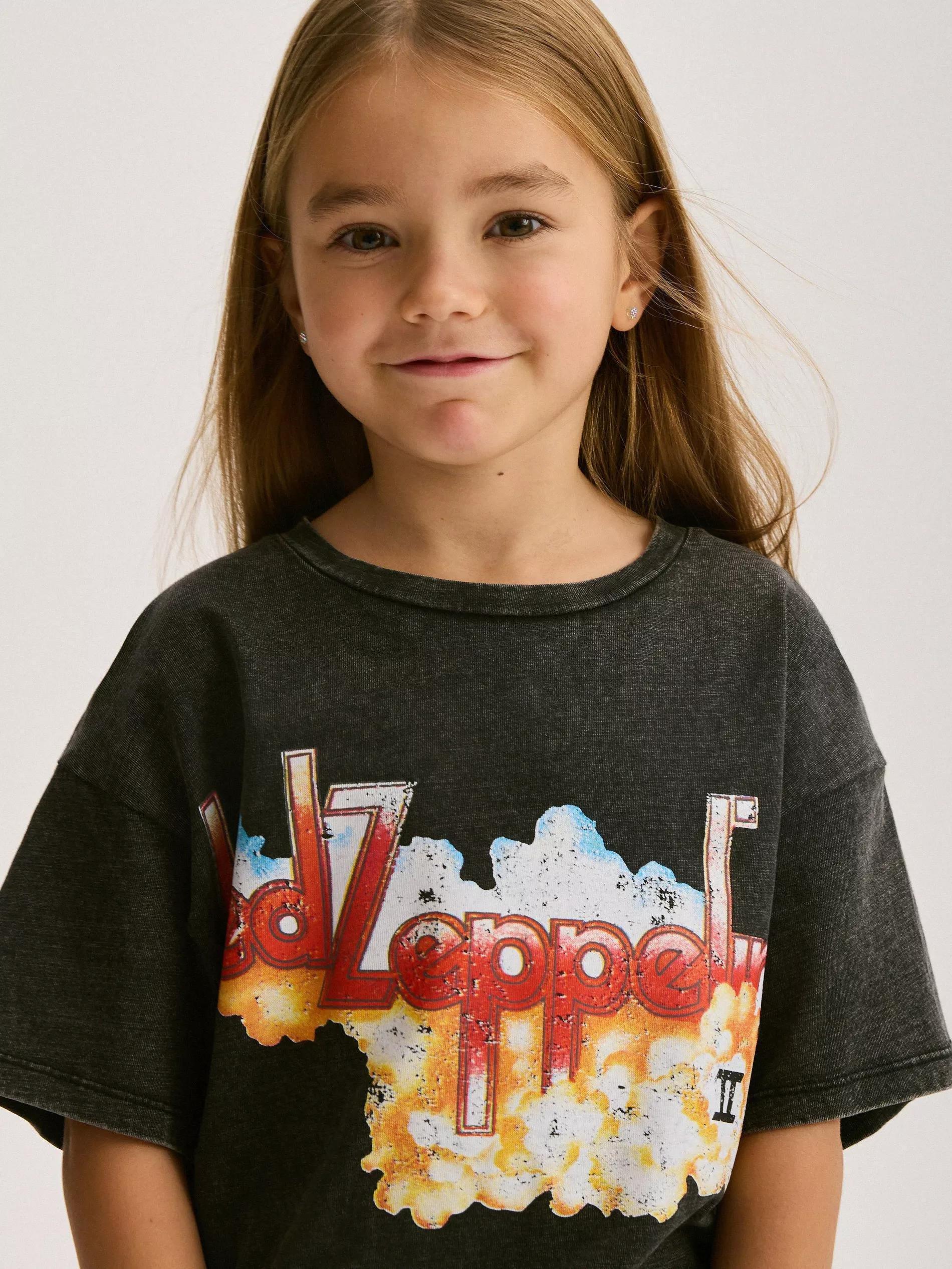 Black Led Zeppelin T-Shirt, , large image number 1