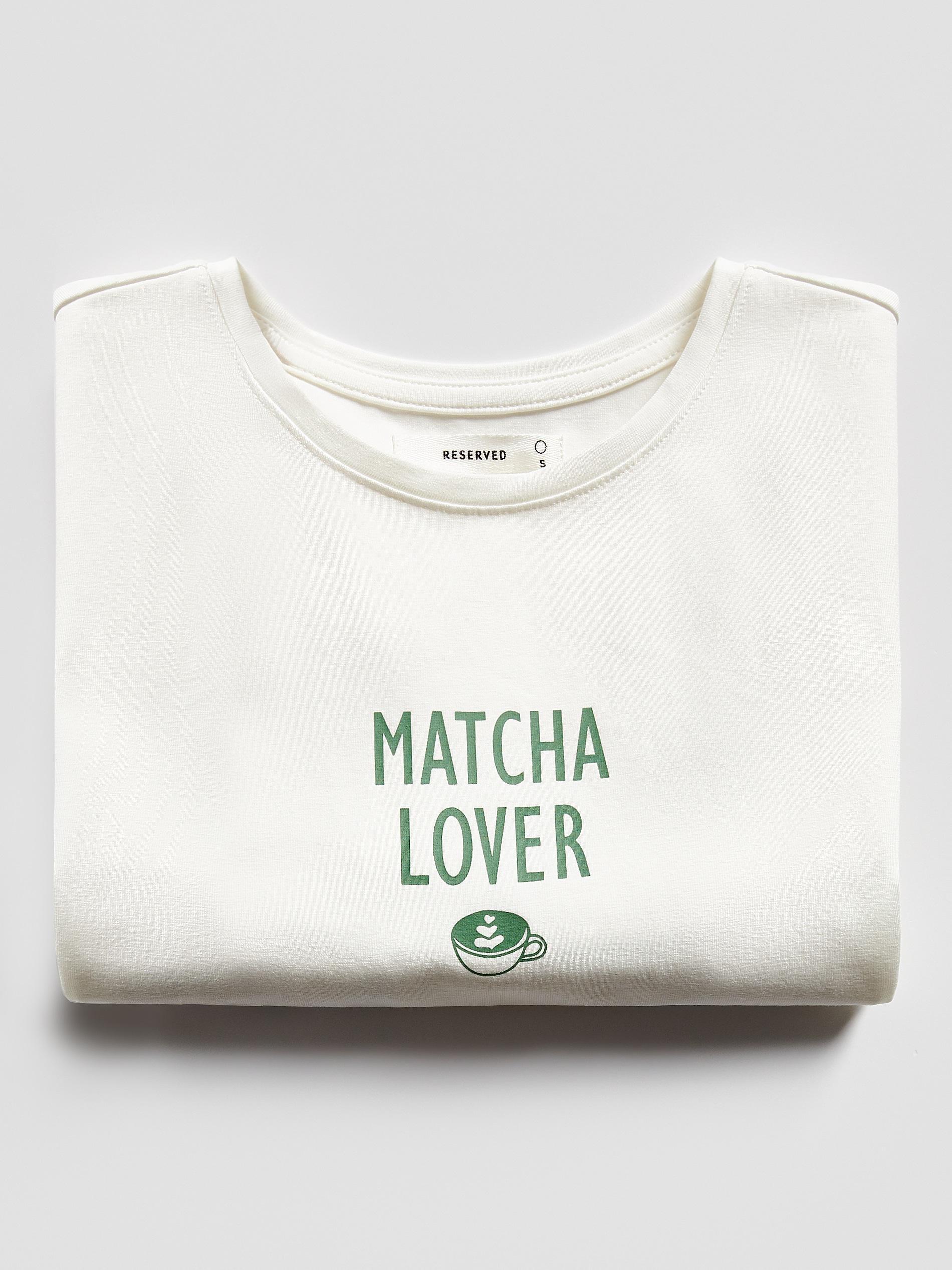 White T-Shirt With Print, White, large image number 4