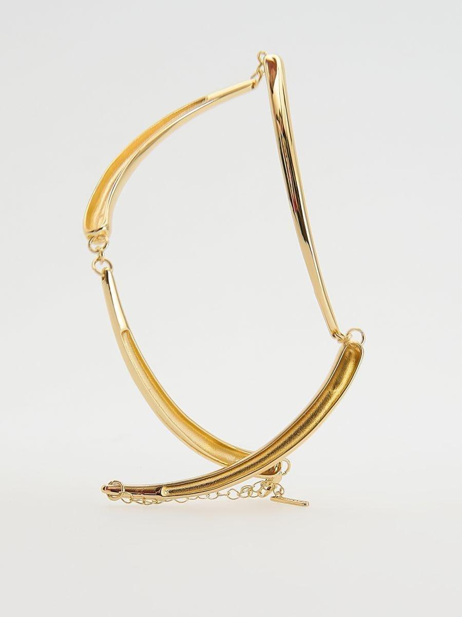 Gold Combined Elements Necklace, Golden, large image number 1