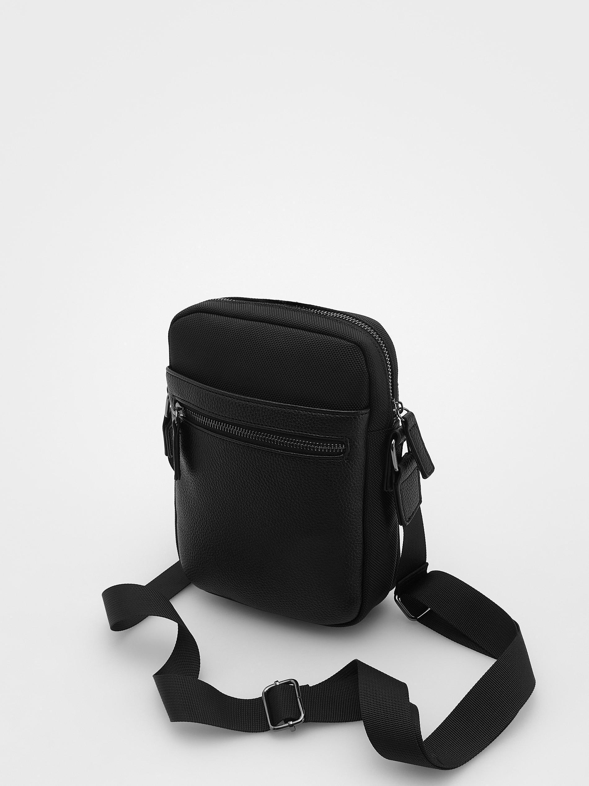 Reserved - Black Crossbody Pouch Bag