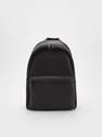 Reserved - dark brown Faux leather backpack