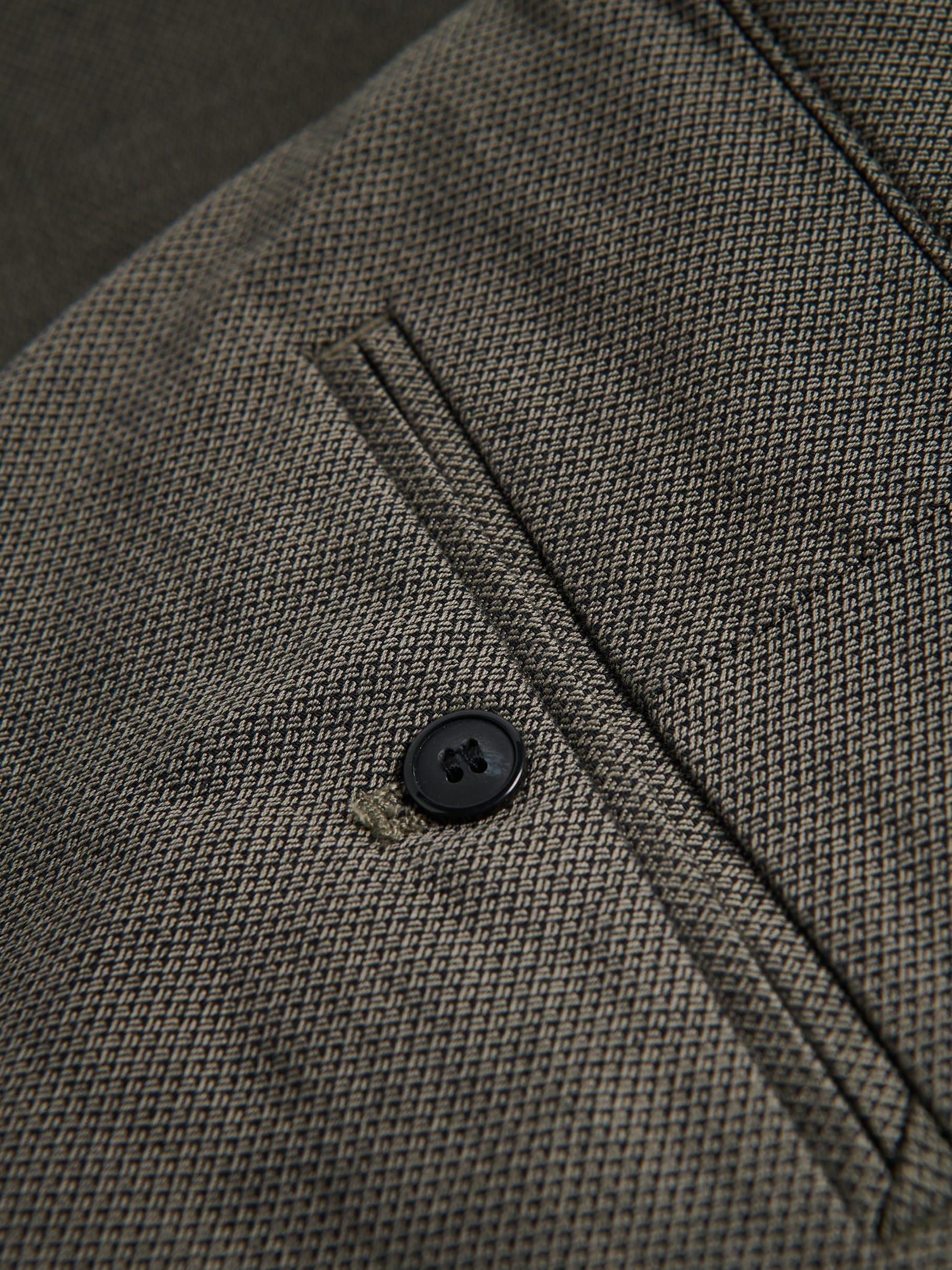 Green Chino Slim Fit Trousers, Green, large image number 4