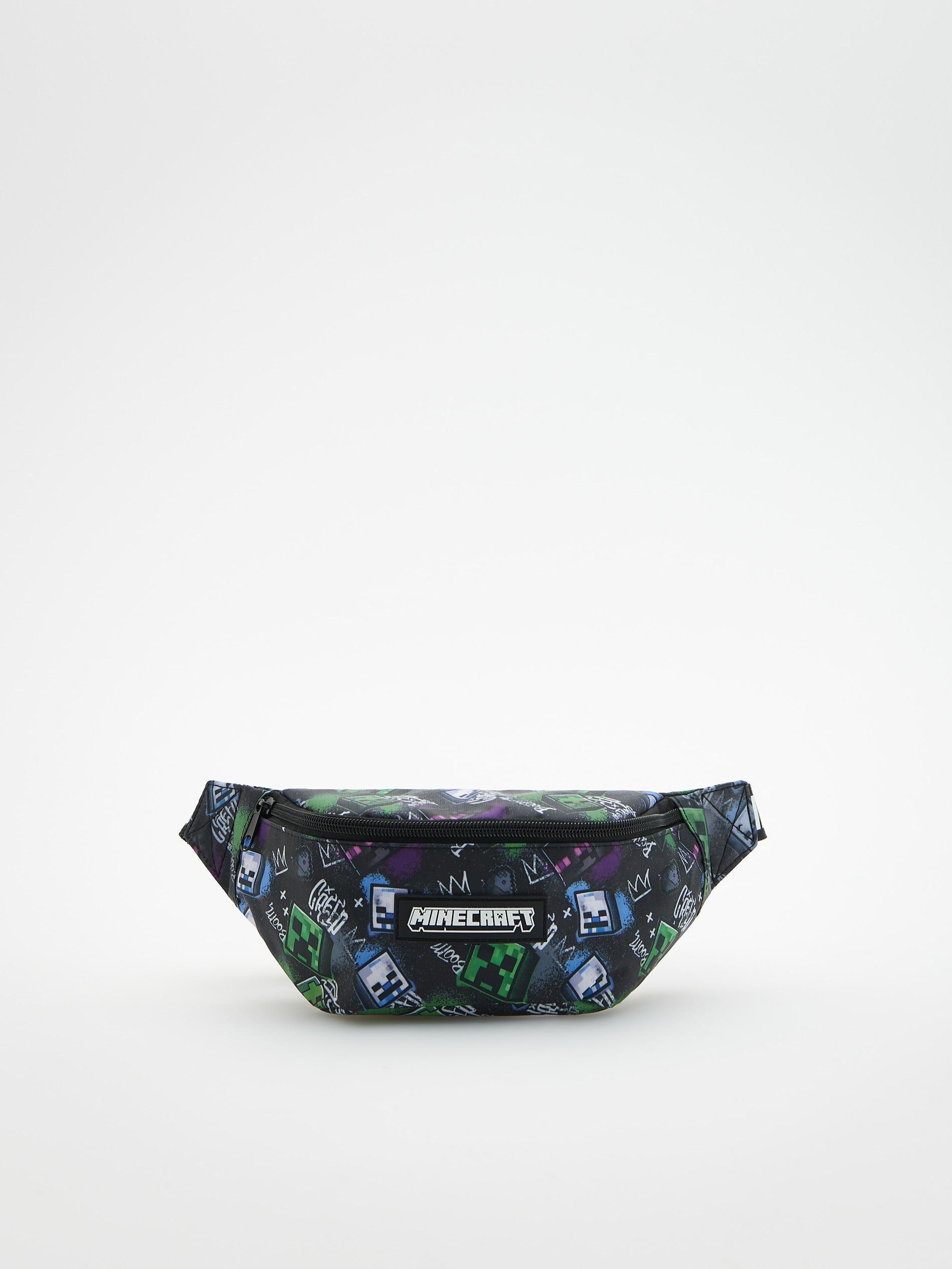 Black Minecraft Bum Bag, , large image number 0