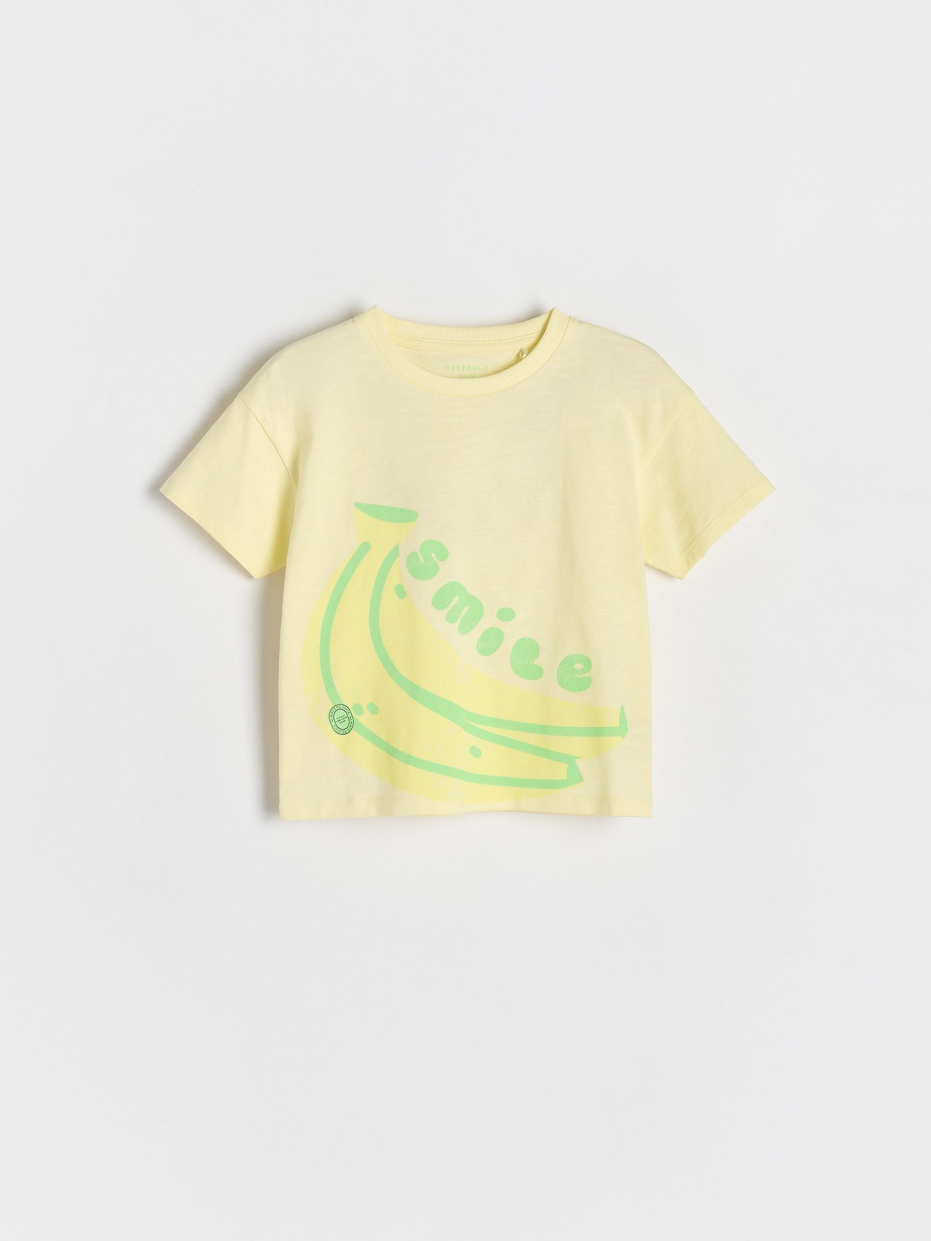 Yellow T-Shirt With Print, , large image number 0