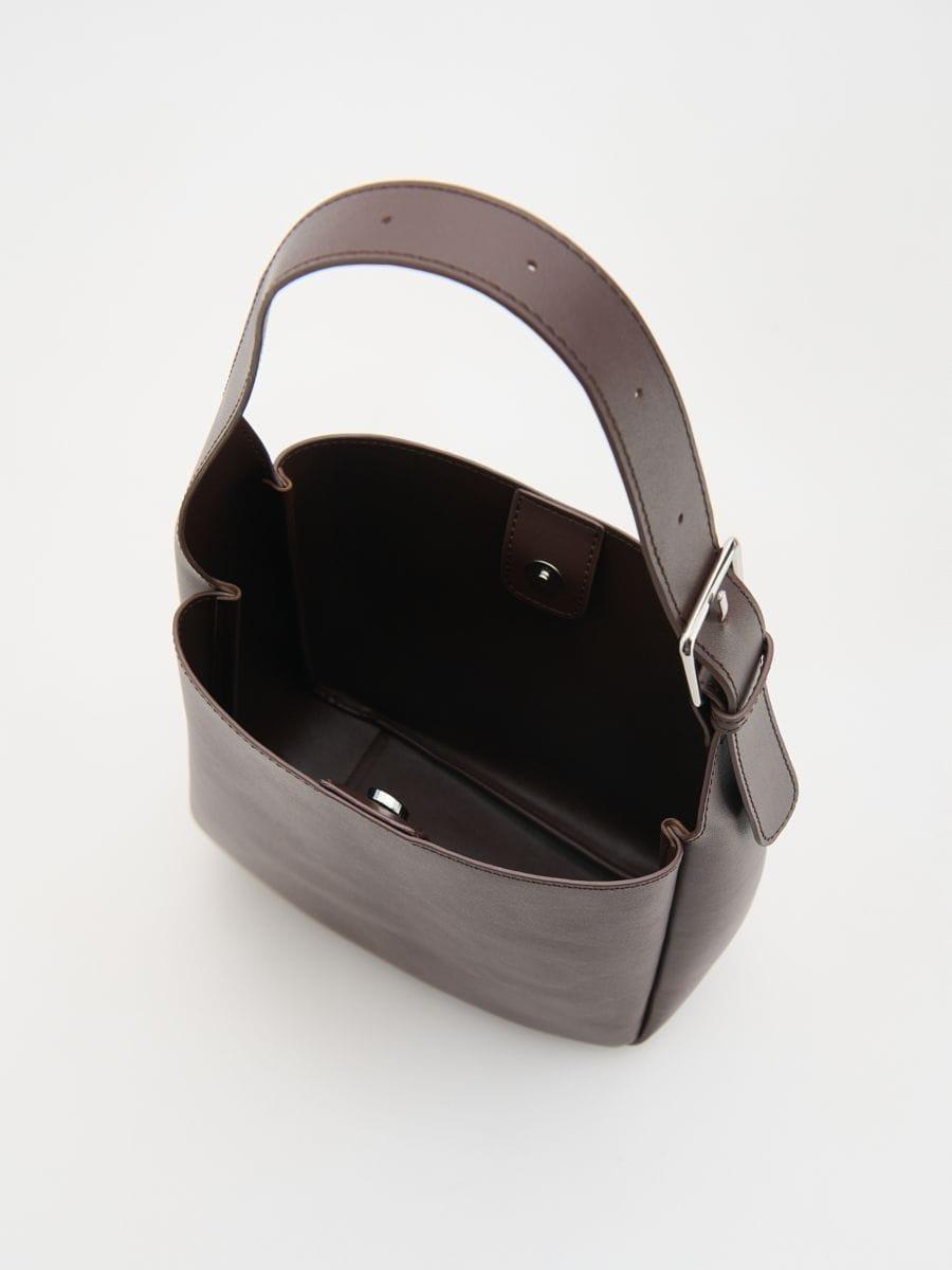 Maroon Handbag, Burgundy, large image number 2