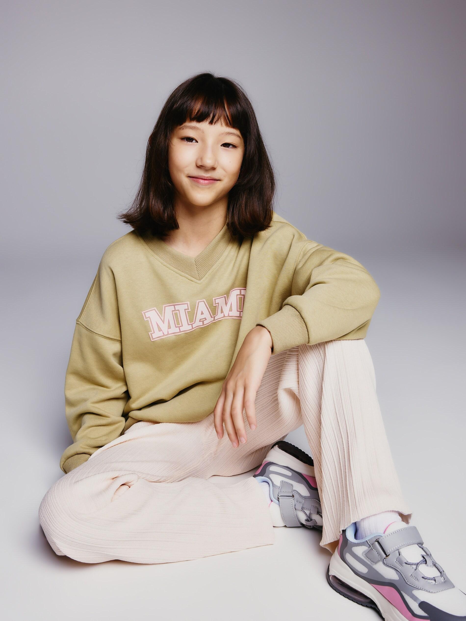 Pink Viscose Blend Jersey Trousers, Pink, large image number 4