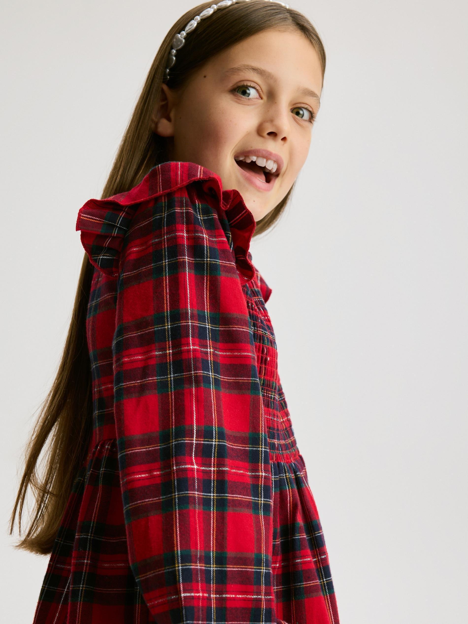 Multicolour Check Dress, Multicolor, large image number 2